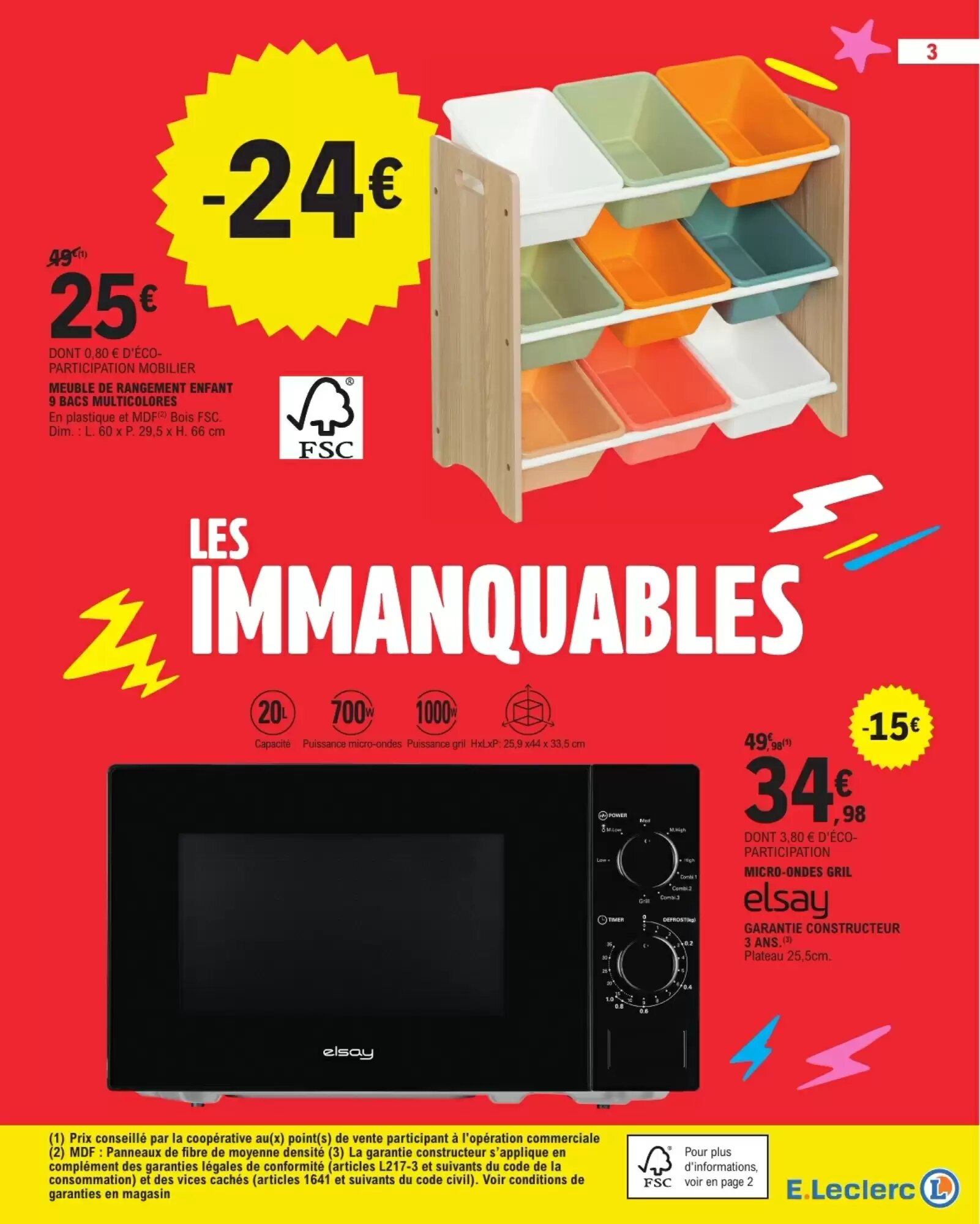 Prospectus promotionnel E.Leclerc valable à partir du 08/09/2026 - Page 3.