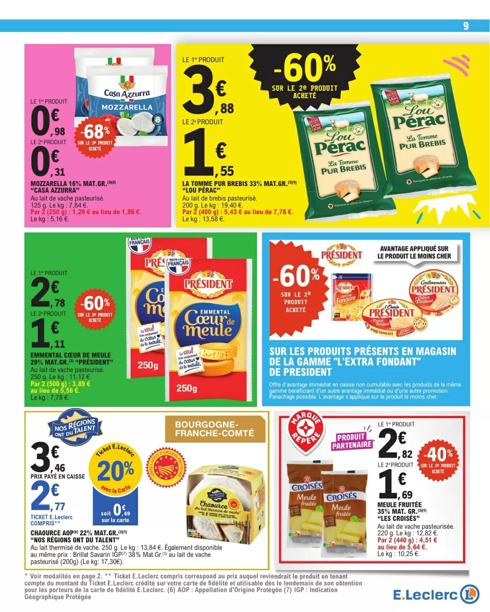 Prospectus promotionnel E.Leclerc valable à partir du 08/09/2026 - Page 9.