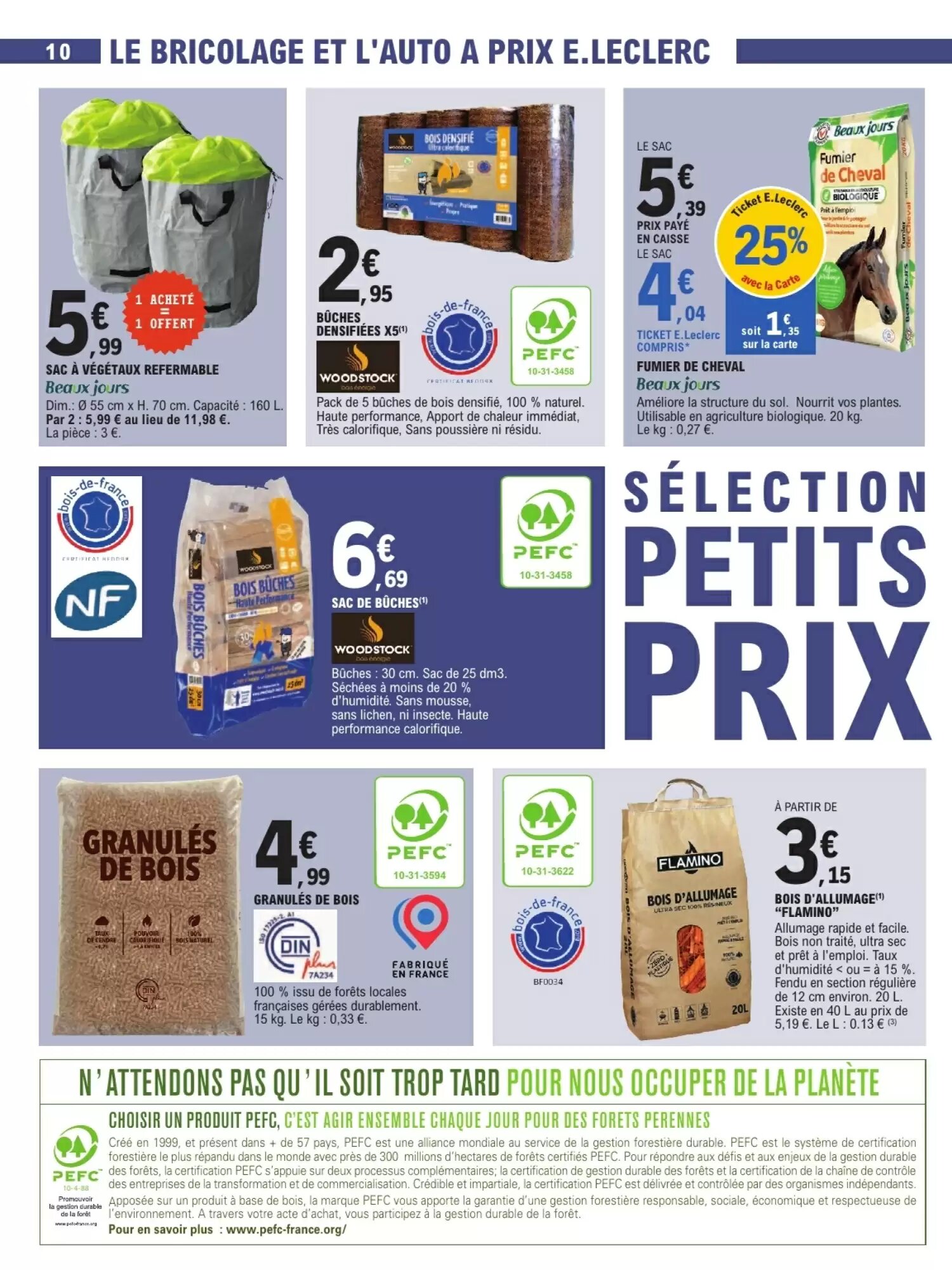 Prospectus promotionnel E.Leclerc valable à partir du 08/09/2026 - Page 10.