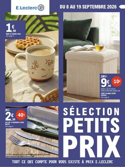 Prospectus promotionnel E.Leclerc valable à partir du 08/09/2026