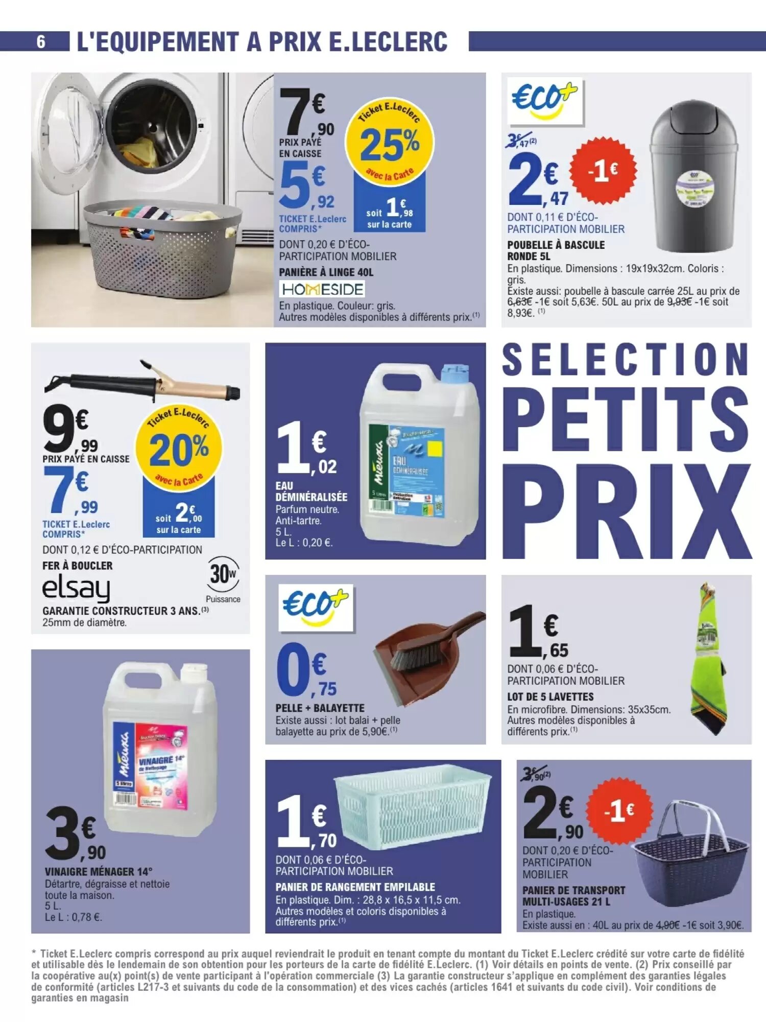 Prospectus promotionnel E.Leclerc valable à partir du 08/09/2026 - Page 6.