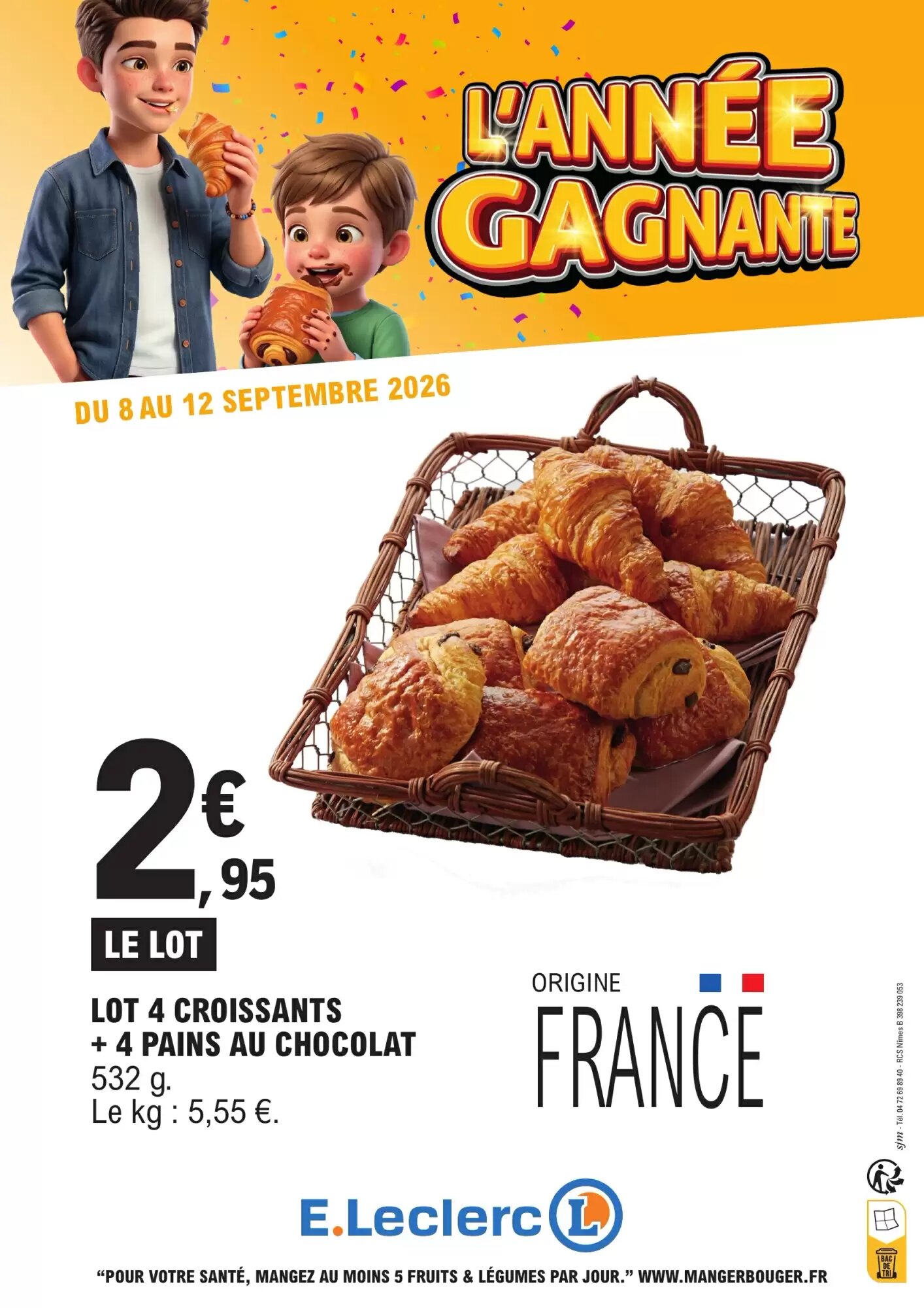 Prospectus promotionnel E.Leclerc valable à partir du 08/09/2026 - Page 10.