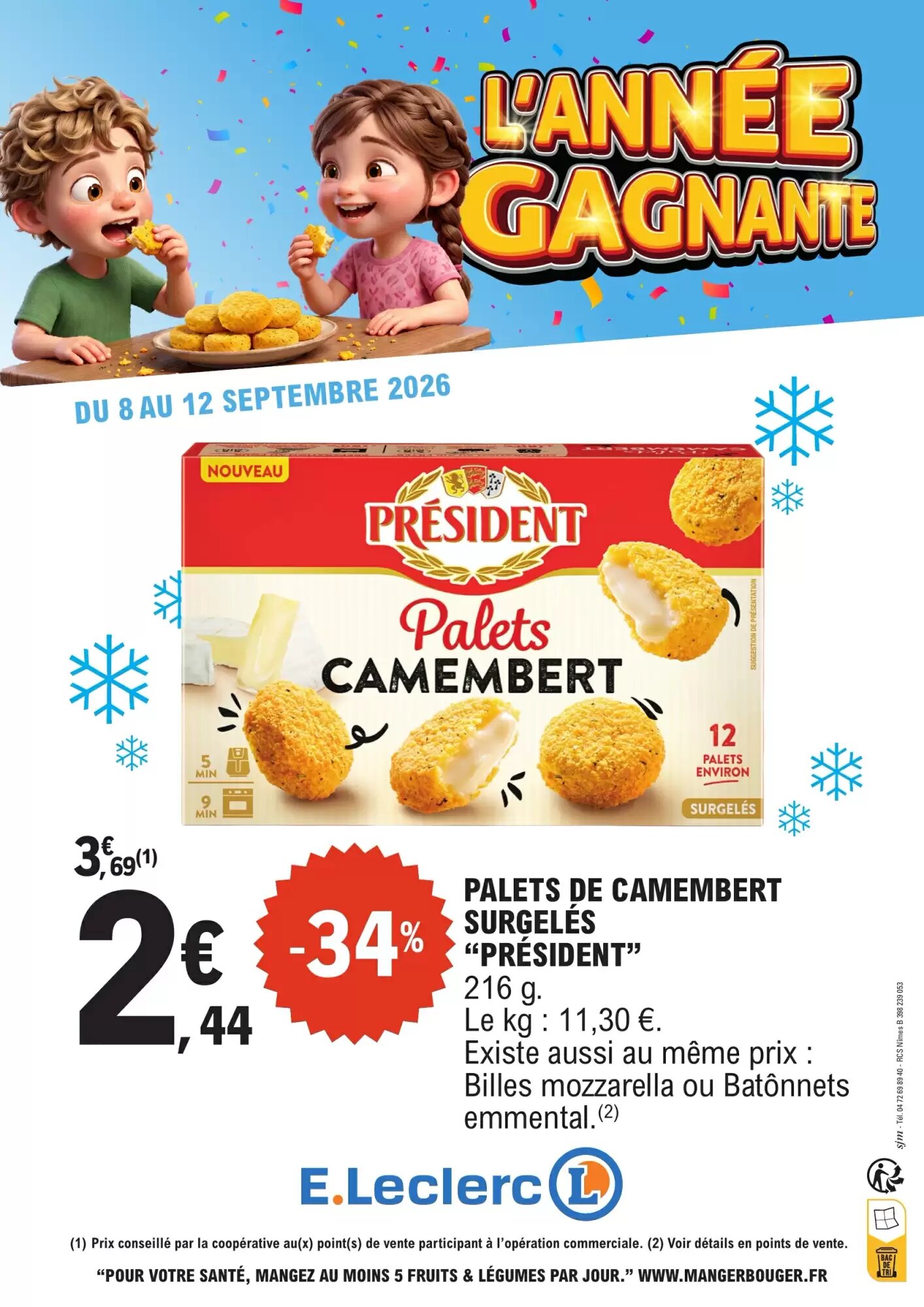 Prospectus promotionnel E.Leclerc valable à partir du 08/09/2026 - Page 12.