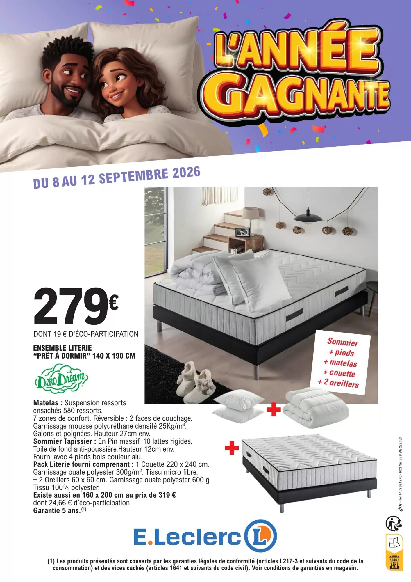 Prospectus promotionnel E.Leclerc valable à partir du 08/09/2026 - Page 16.