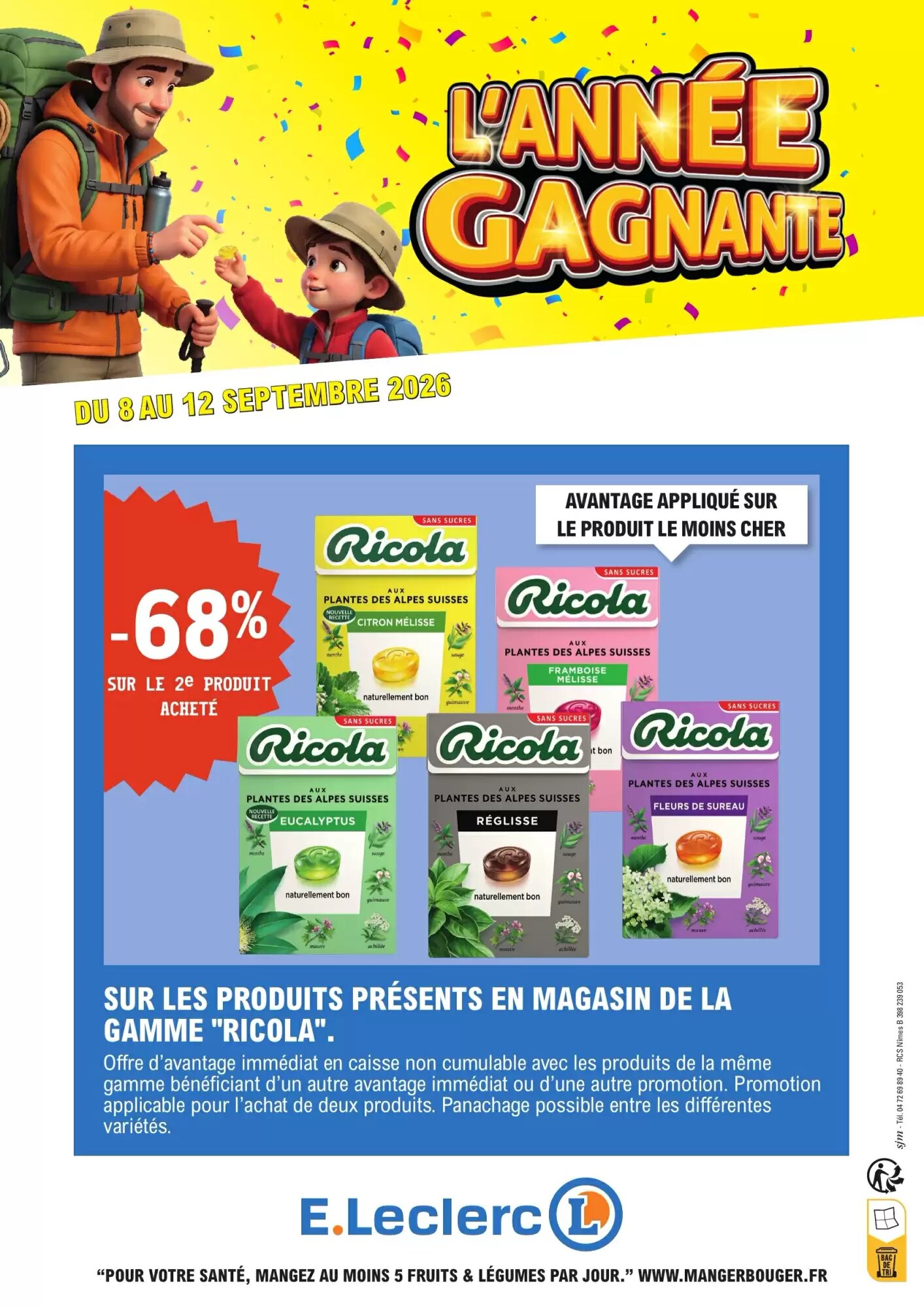 Prospectus promotionnel E.Leclerc valable à partir du 08/09/2026 - Page 3.