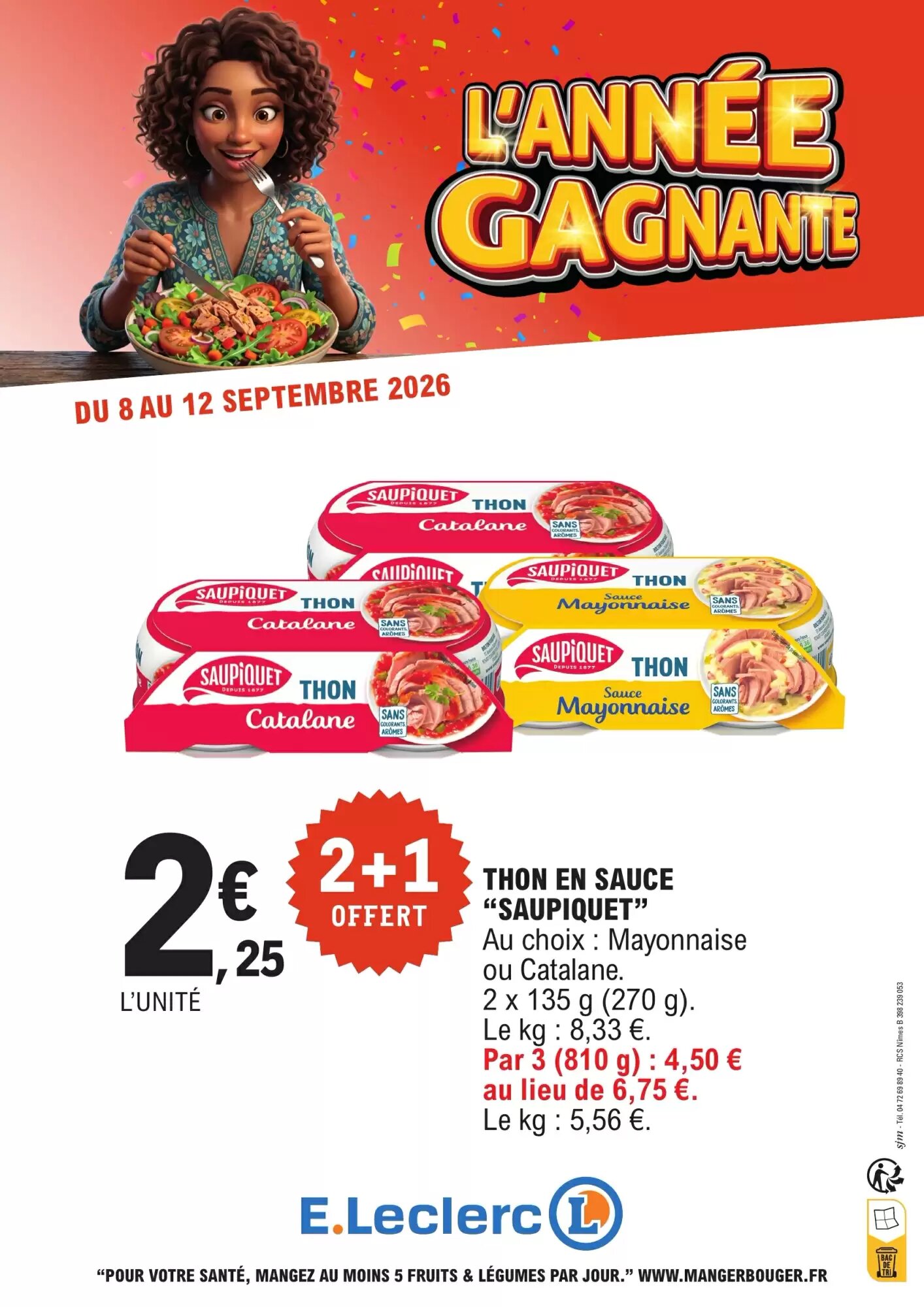 Prospectus promotionnel E.Leclerc valable à partir du 08/09/2026 - Page 4.