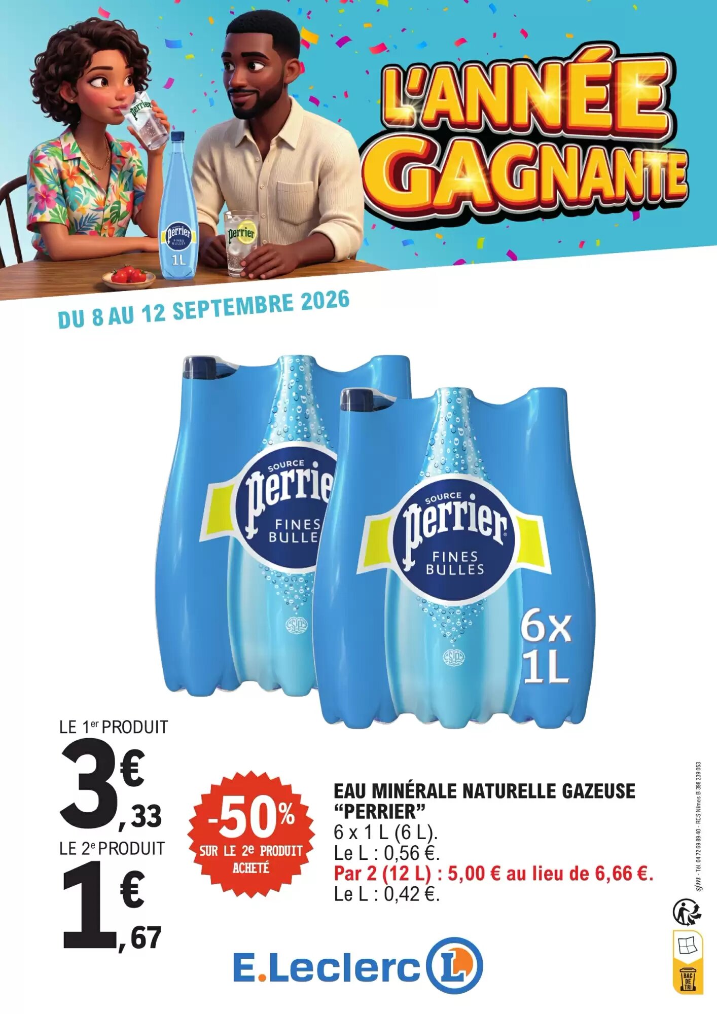 Prospectus promotionnel E.Leclerc valable à partir du 08/09/2026 - Page 5.
