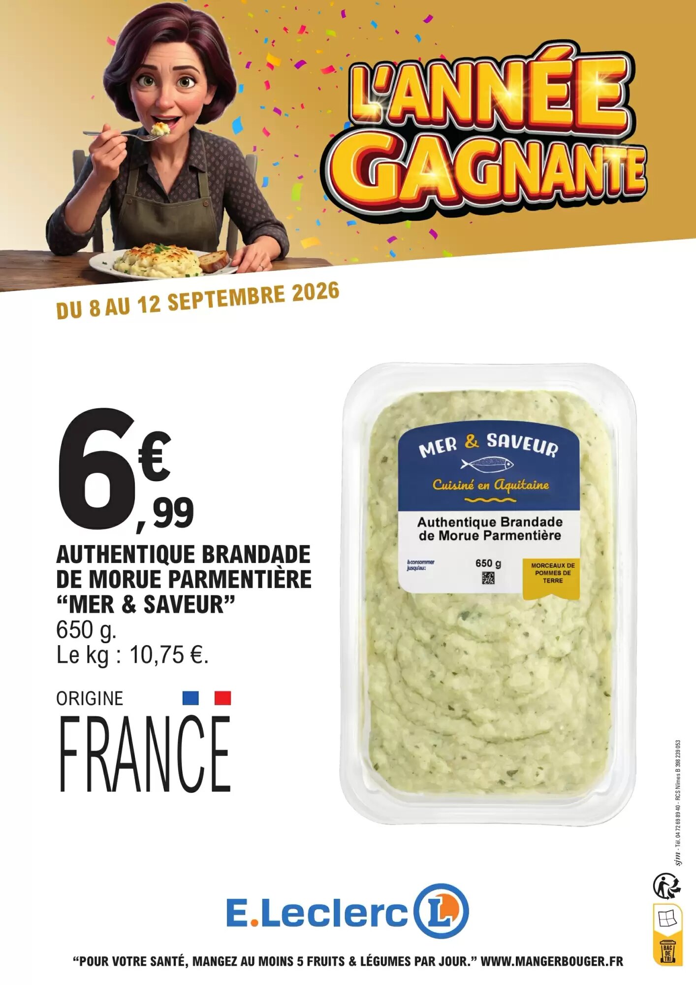 Prospectus promotionnel E.Leclerc valable à partir du 08/09/2026 - Page 8.