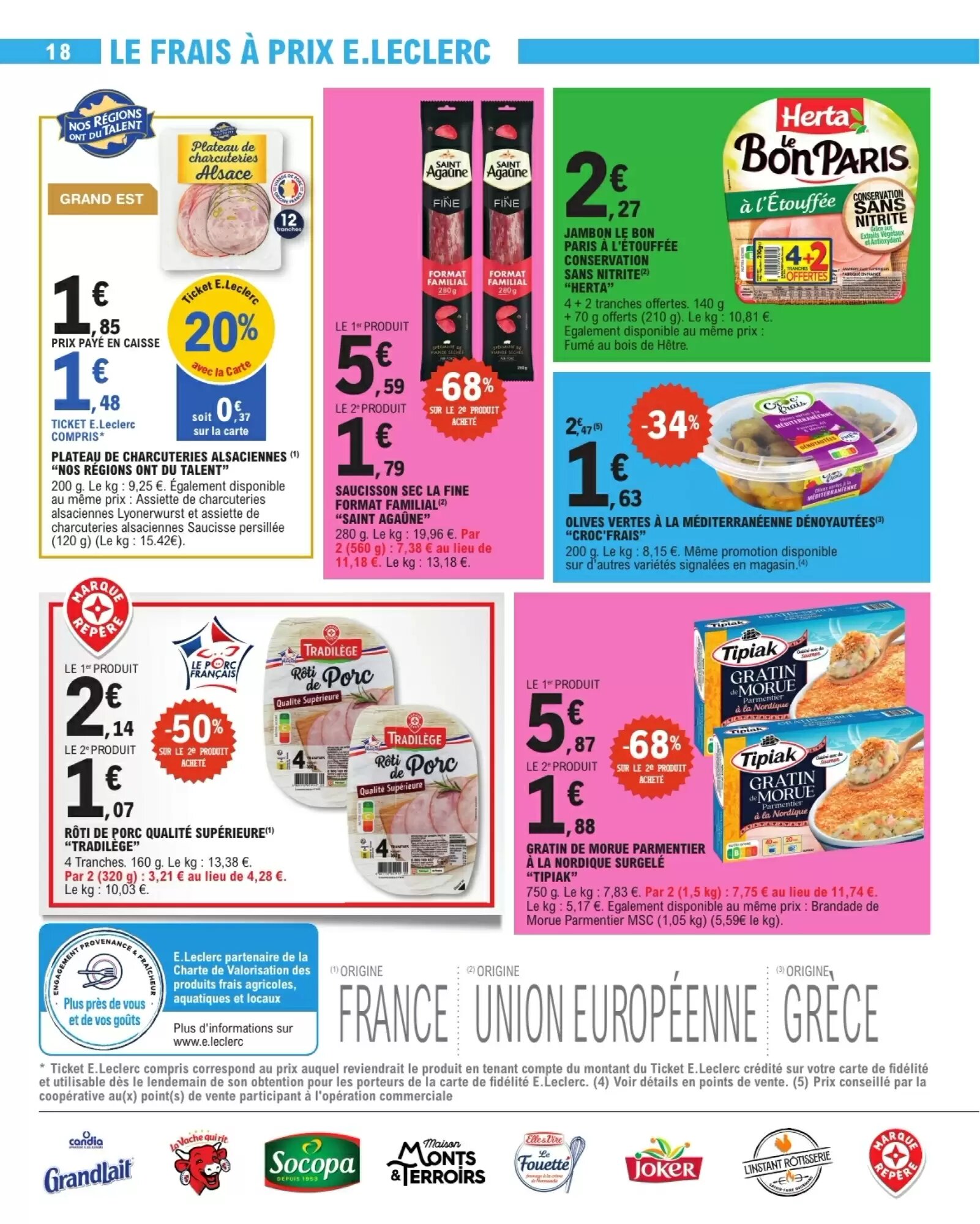 Prospectus promotionnel E.Leclerc valable à partir du 08/09/2026 - Page 18.