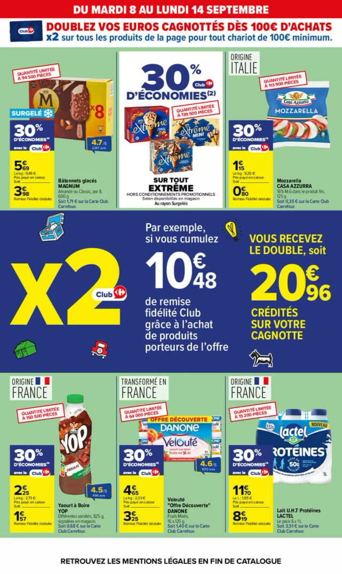 Prospectus promotionnel Carrefour valable à partir du 08/09/2026 - Page 10.