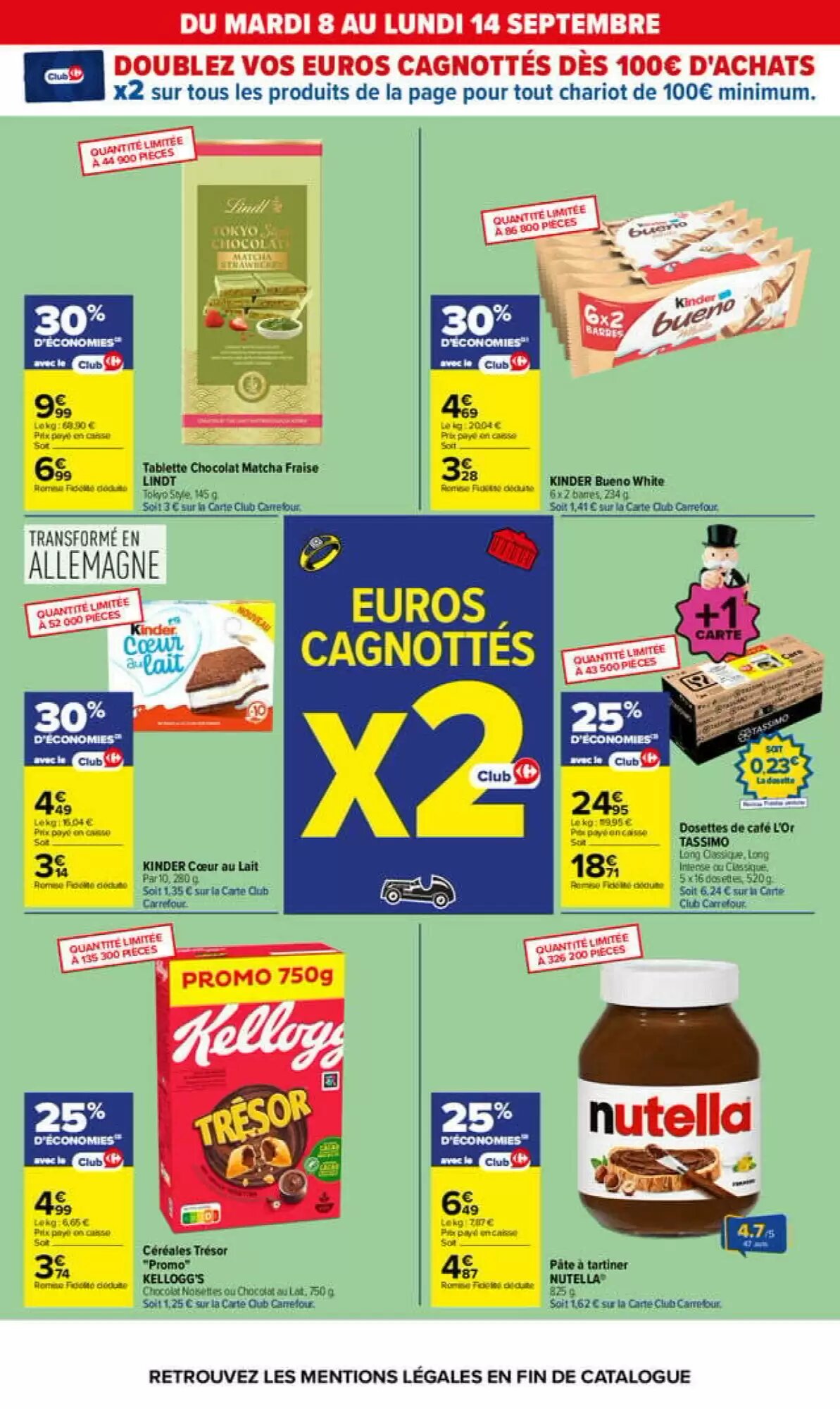 Prospectus promotionnel Carrefour valable à partir du 08/09/2026 - Page 11.