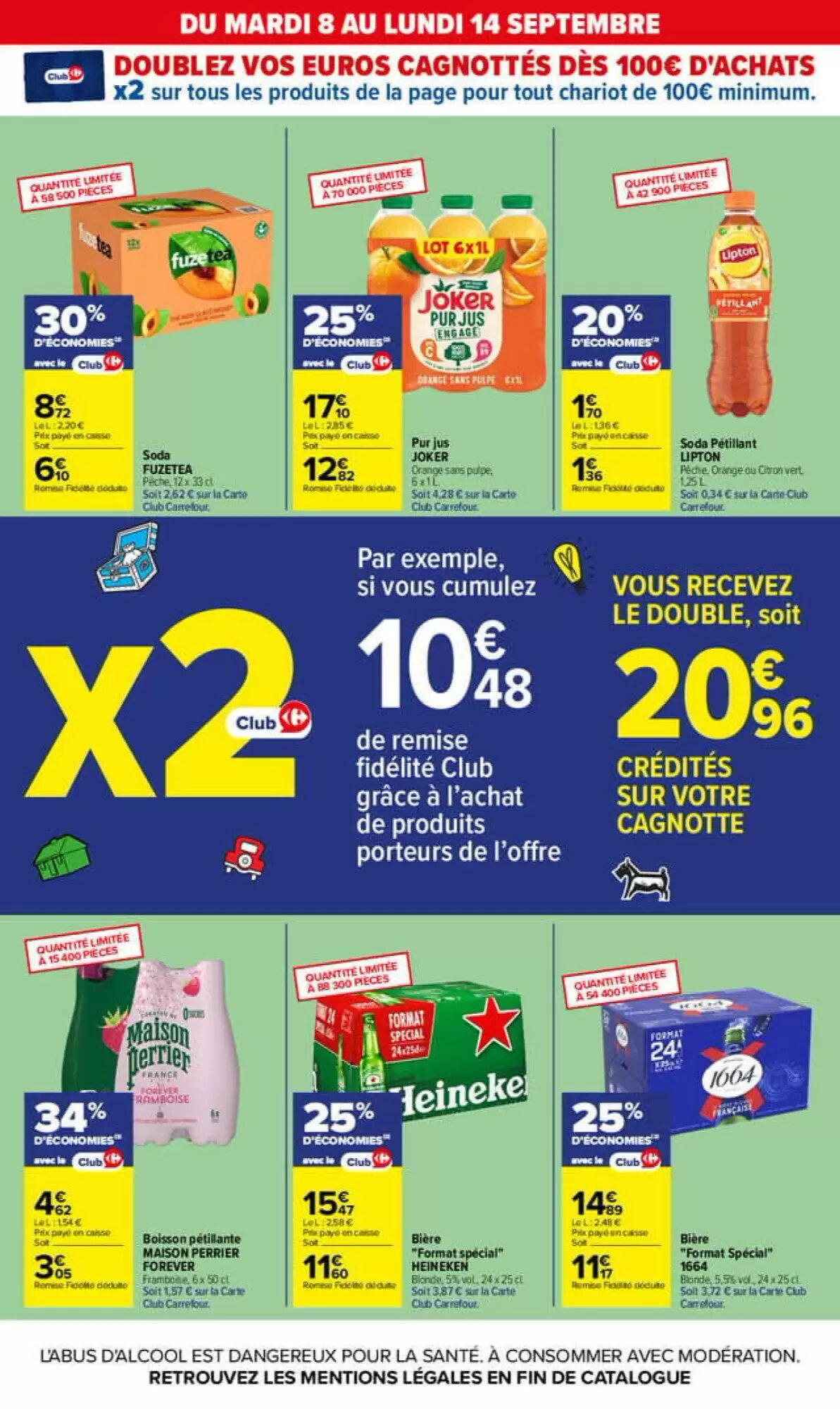 Prospectus promotionnel Carrefour valable à partir du 08/09/2026 - Page 12.