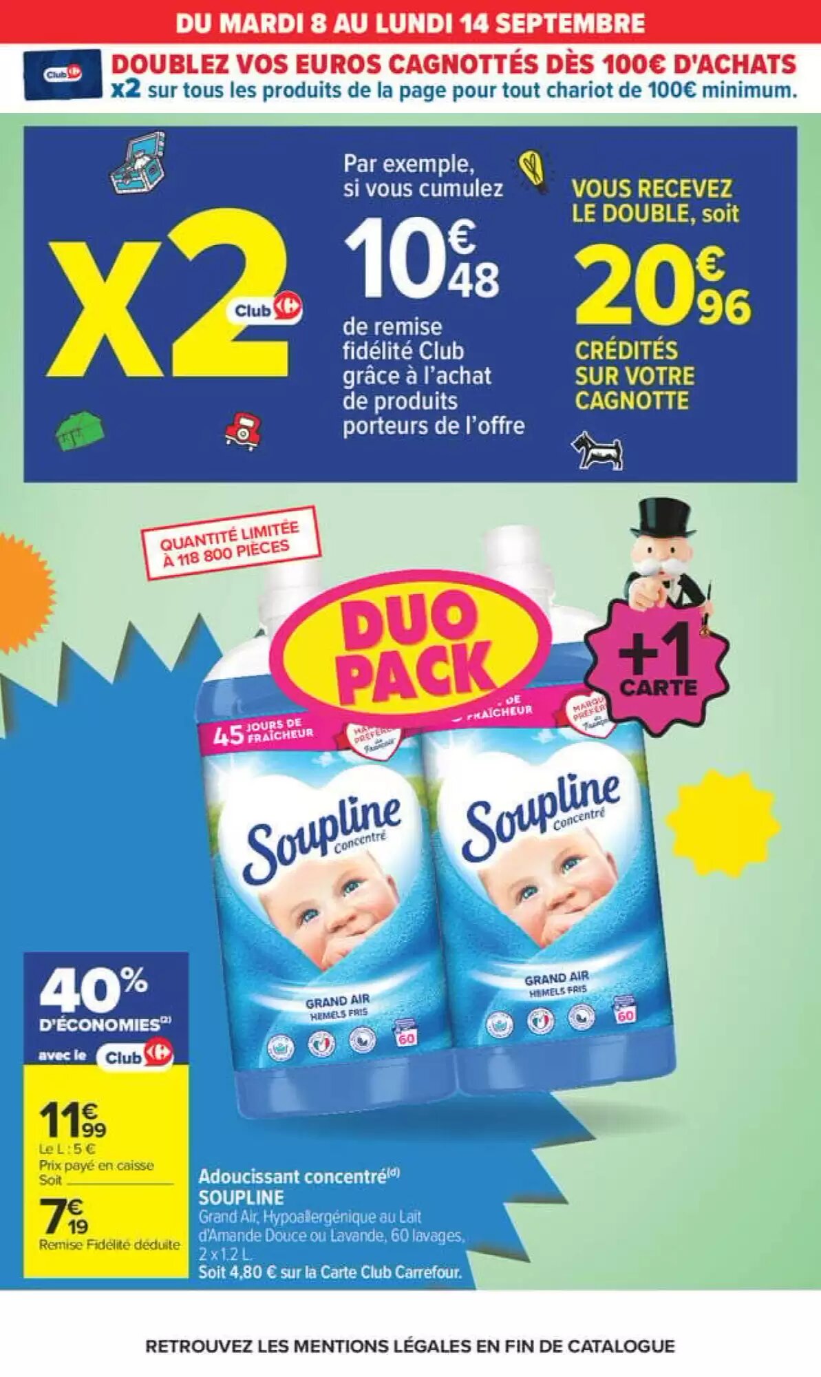 Prospectus promotionnel Carrefour valable à partir du 08/09/2026 - Page 14.