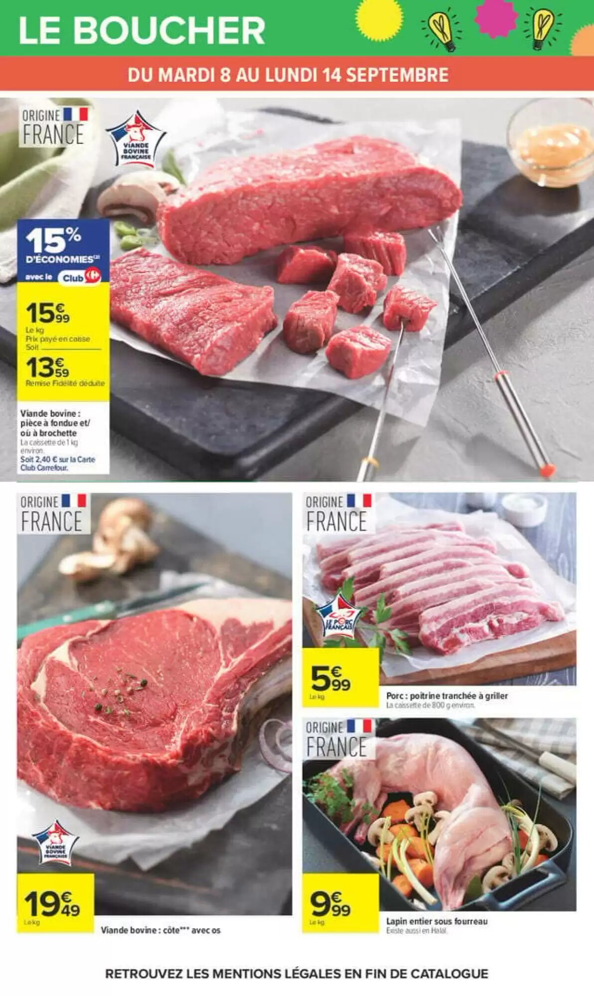 Prospectus promotionnel Carrefour valable à partir du 08/09/2026 - Page 32.