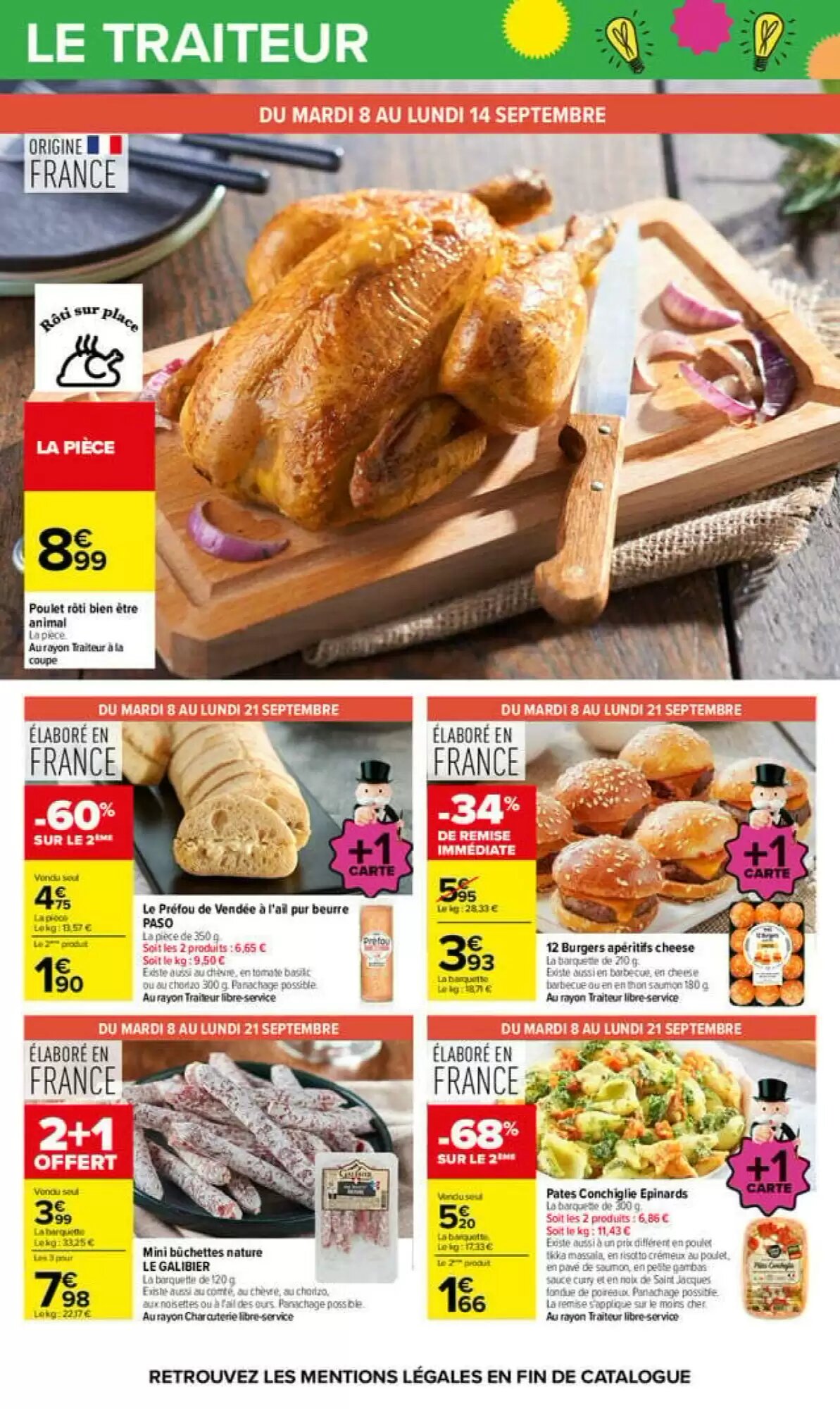 Prospectus promotionnel Carrefour valable à partir du 08/09/2026 - Page 35.