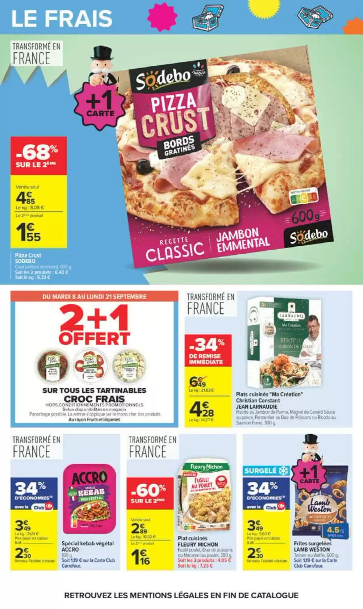Prospectus promotionnel Carrefour valable à partir du 08/09/2026 - Page 46.