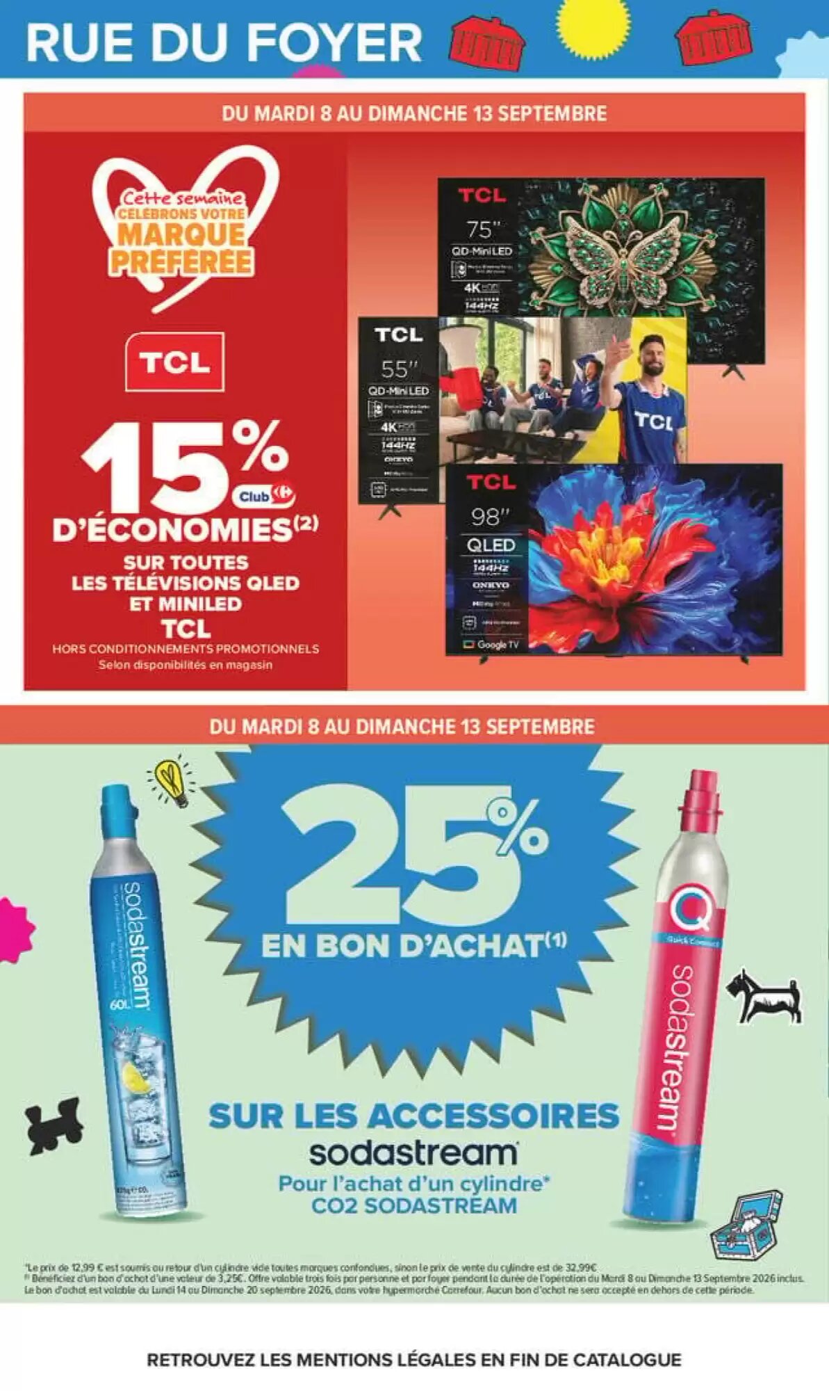 Prospectus promotionnel Carrefour valable à partir du 08/09/2026 - Page 62.