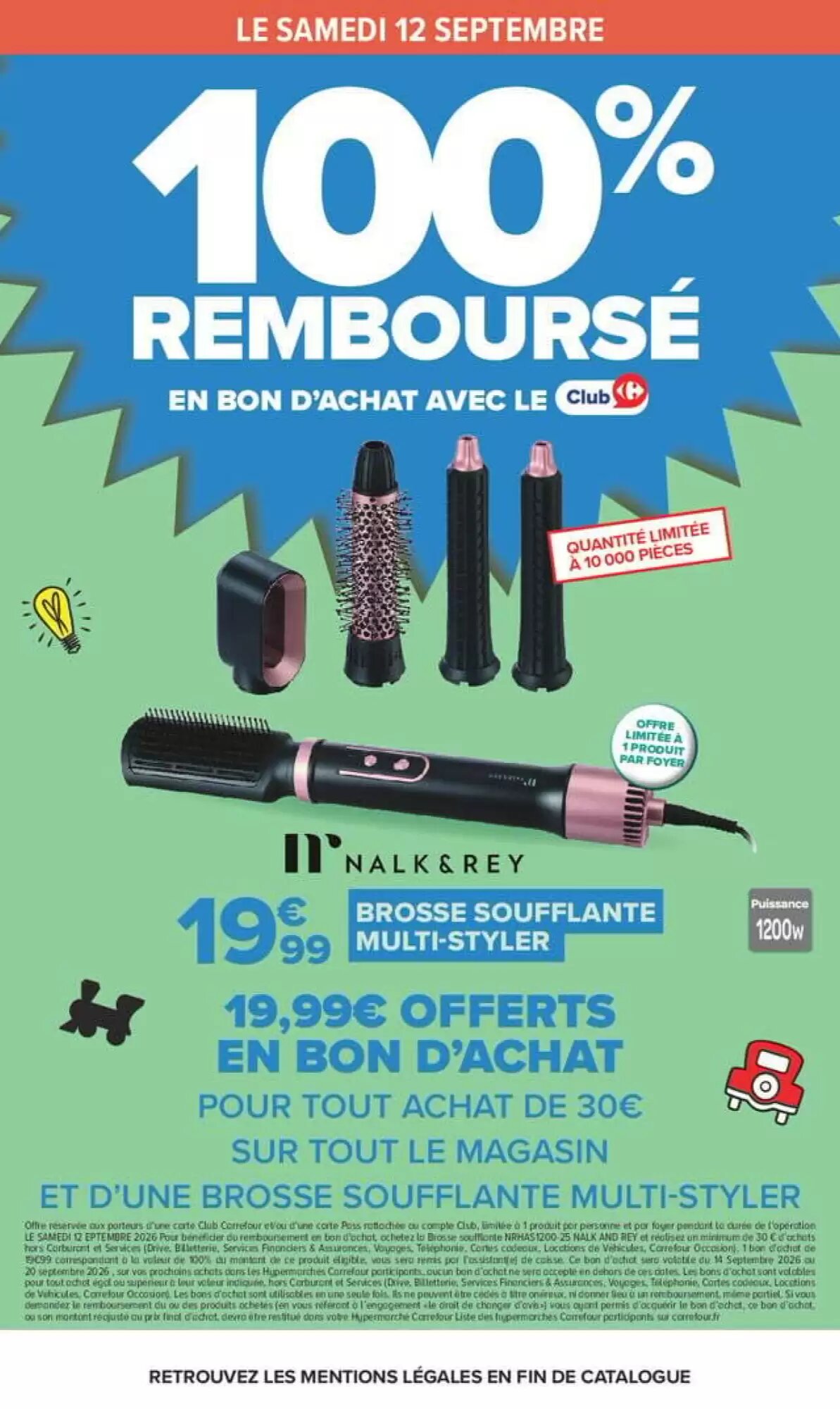 Prospectus promotionnel Carrefour valable à partir du 08/09/2026 - Page 7.