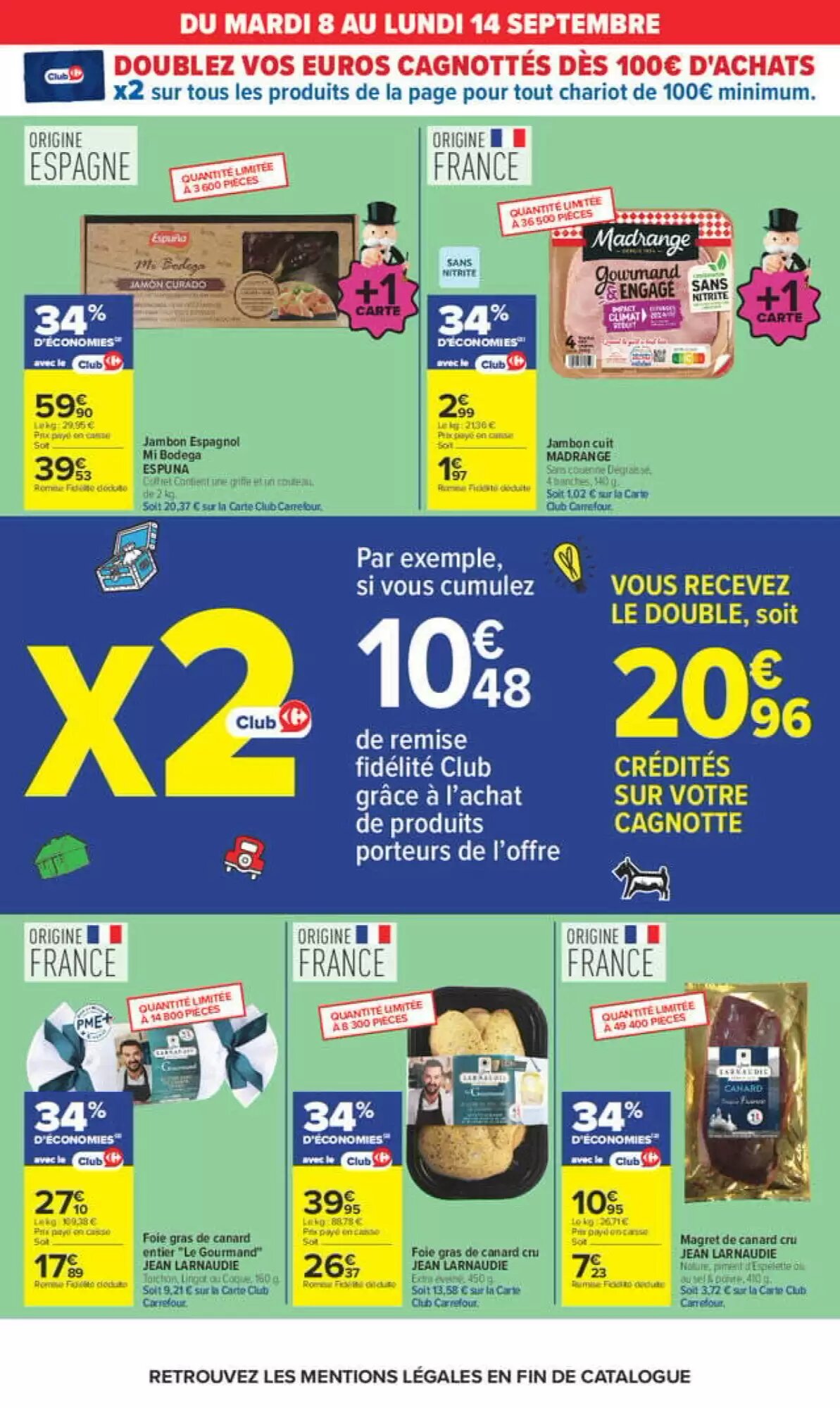 Prospectus promotionnel Carrefour valable à partir du 08/09/2026 - Page 8.