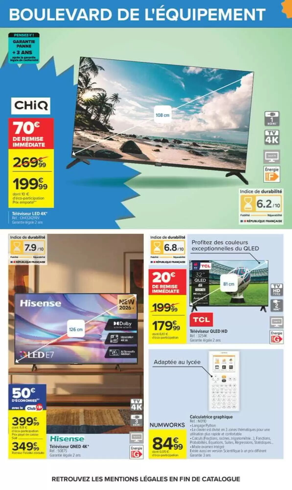 Prospectus promotionnel Carrefour valable à partir du 08/09/2026 - Page 84.