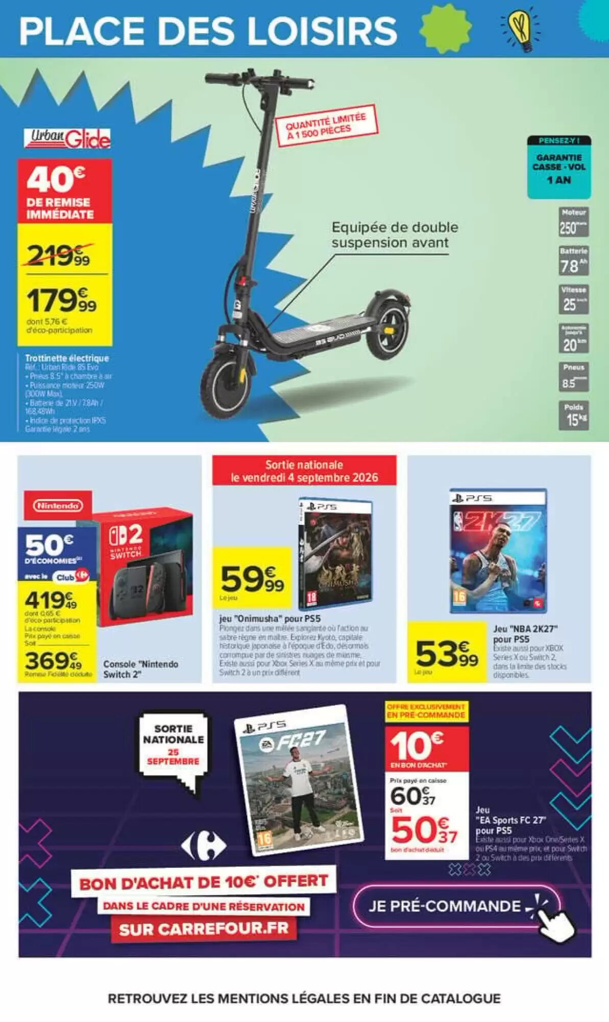 Prospectus promotionnel Carrefour valable à partir du 08/09/2026 - Page 89.