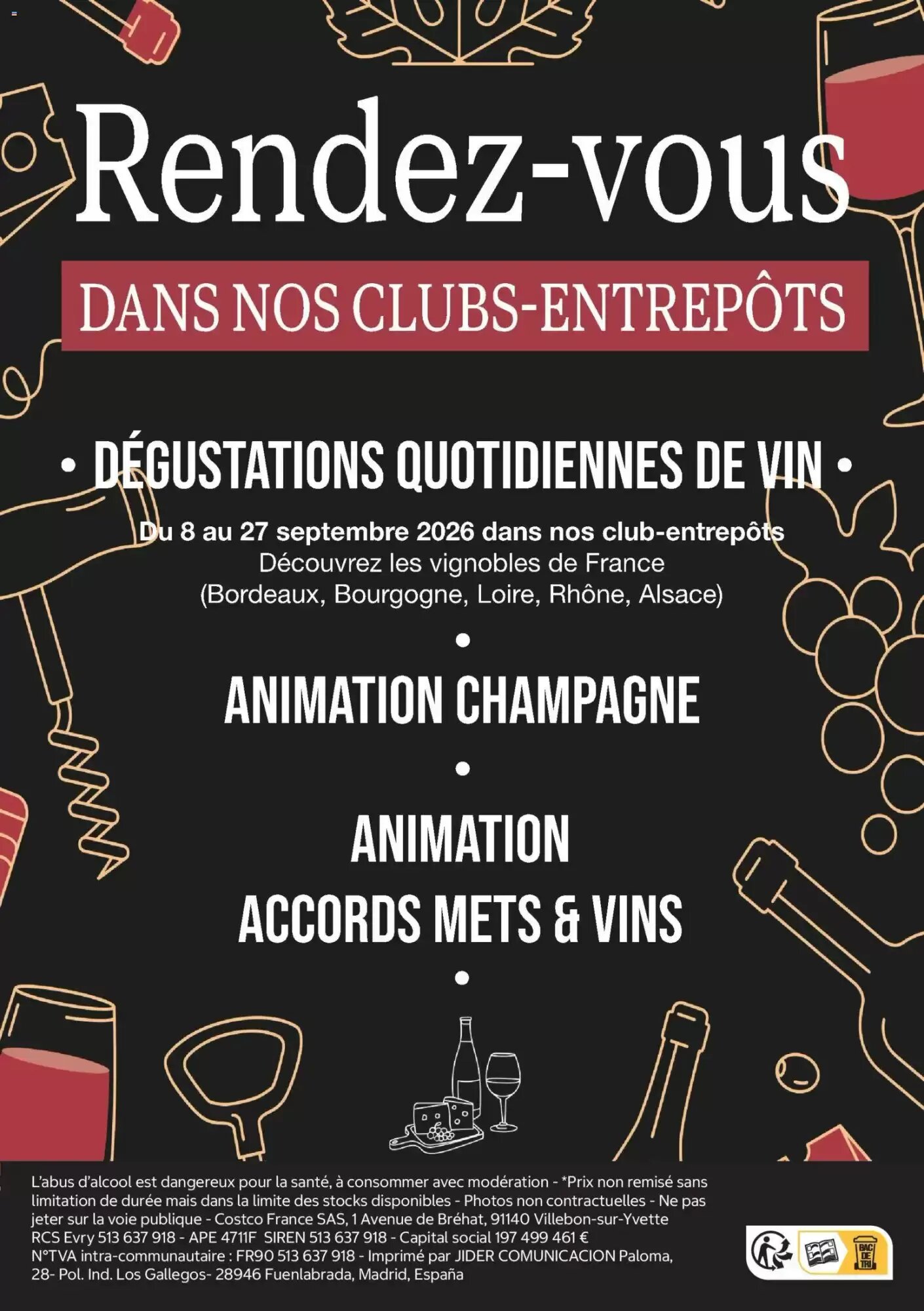 Prospectus promotionnel Costco valable à partir du 08/09/2026 - Page 12.