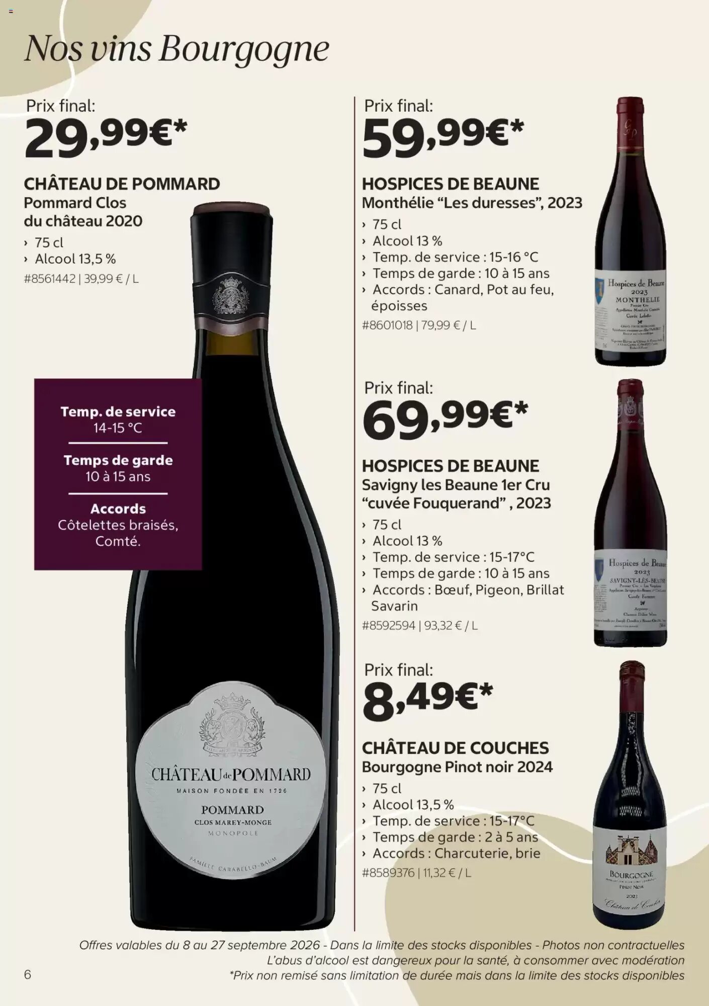 Prospectus promotionnel Costco valable à partir du 08/09/2026 - Page 6.