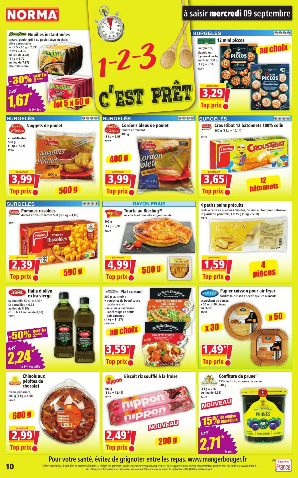 Prospectus promotionnel Norma valable à partir du 09/09/2026 - Page 10.