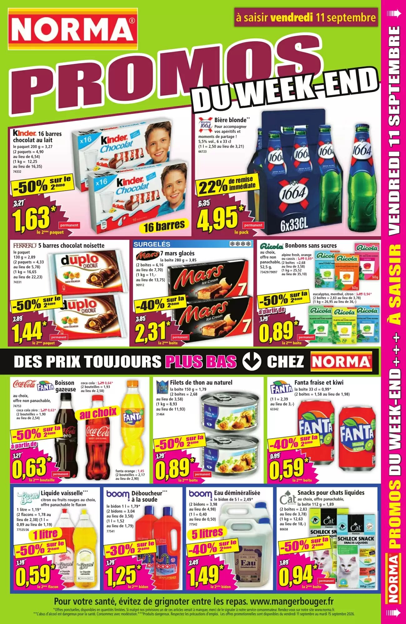 Prospectus promotionnel Norma valable à partir du 09/09/2026 - Page 13.