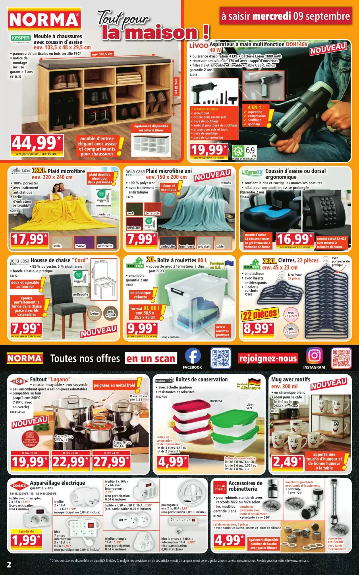 Prospectus promotionnel Norma valable à partir du 09/09/2026 - Page 2.