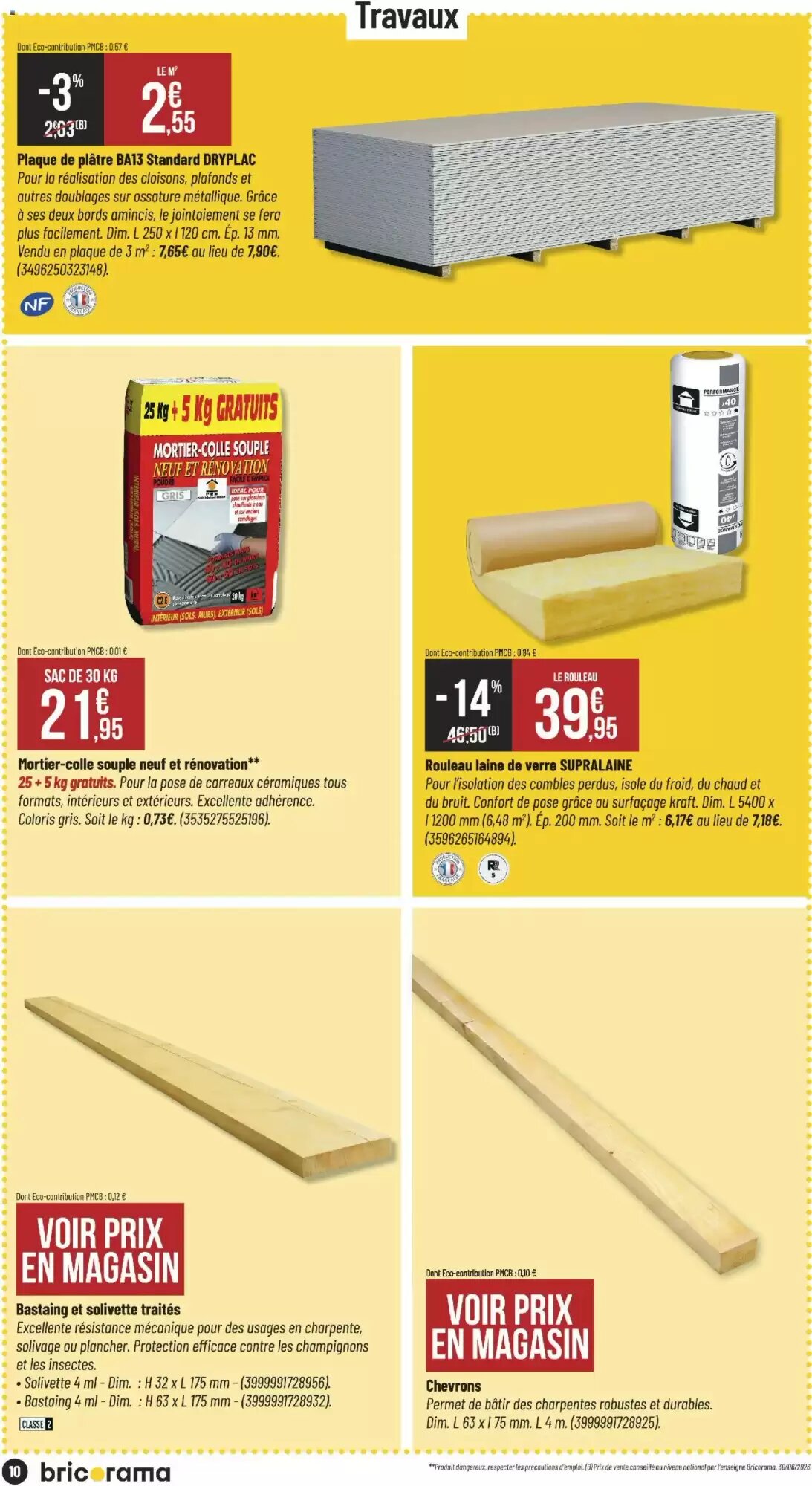 Prospectus promotionnel Bricorama valable à partir du 09/09/2026 - Page 10.