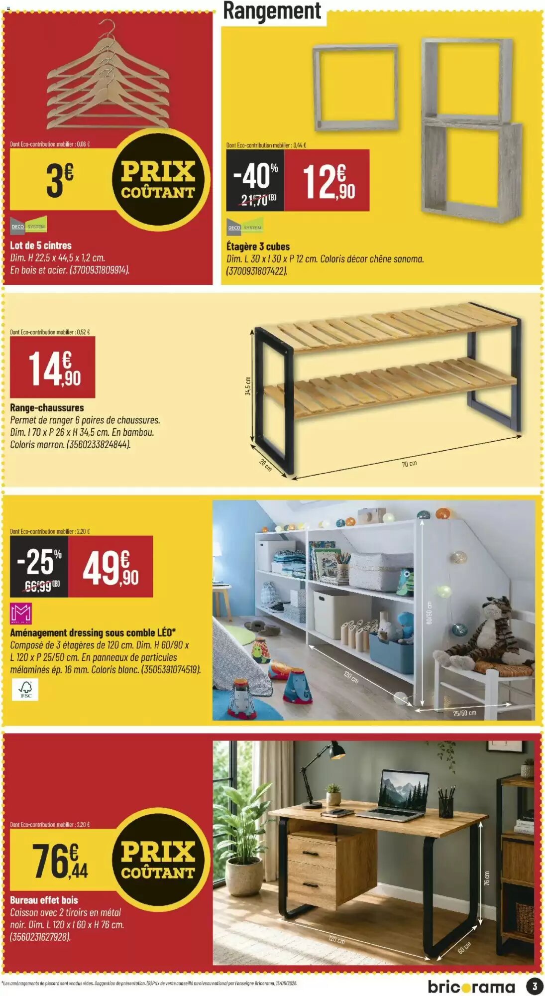 Prospectus promotionnel Bricorama valable à partir du 09/09/2026 - Page 3.