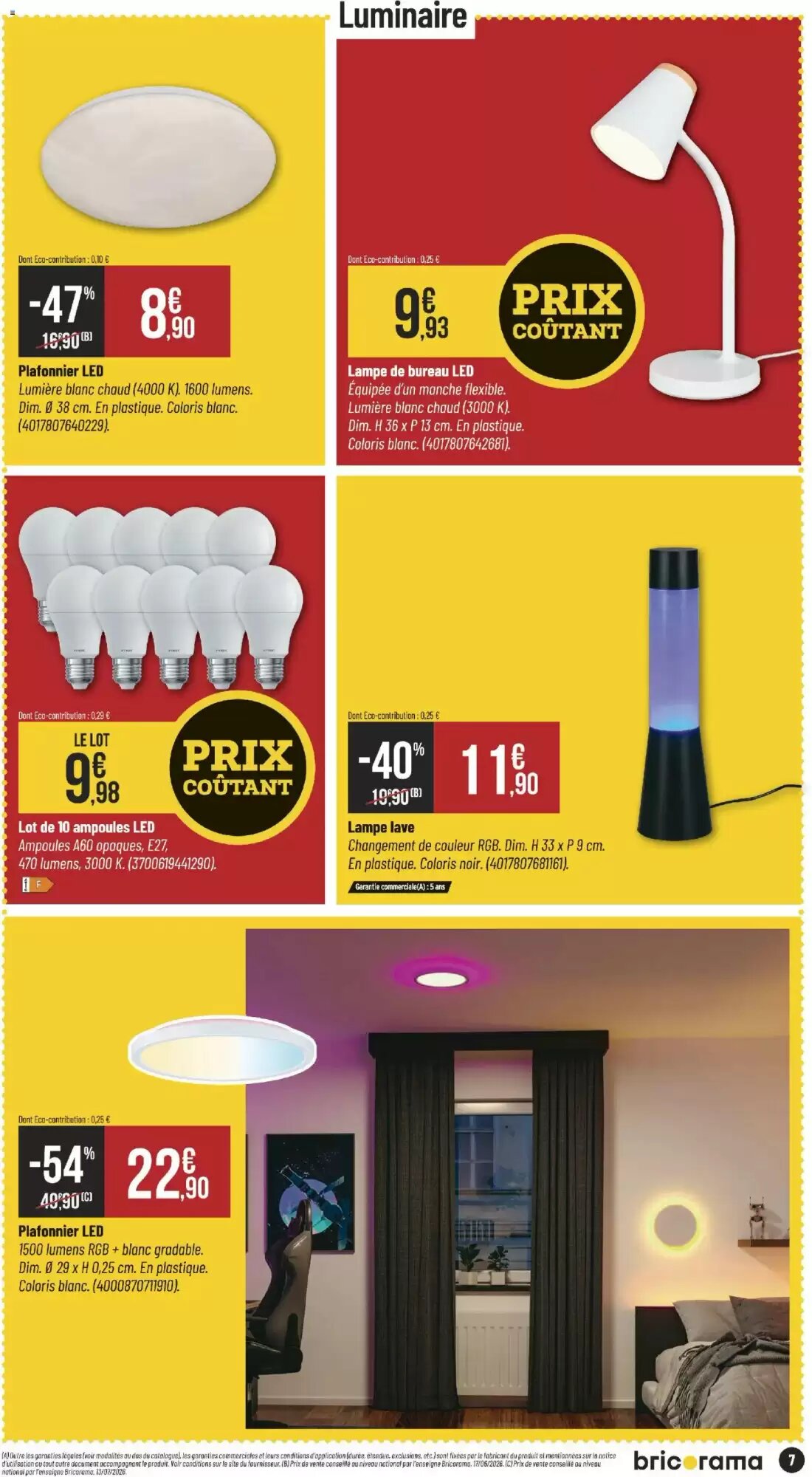 Prospectus promotionnel Bricorama valable à partir du 09/09/2026 - Page 7.