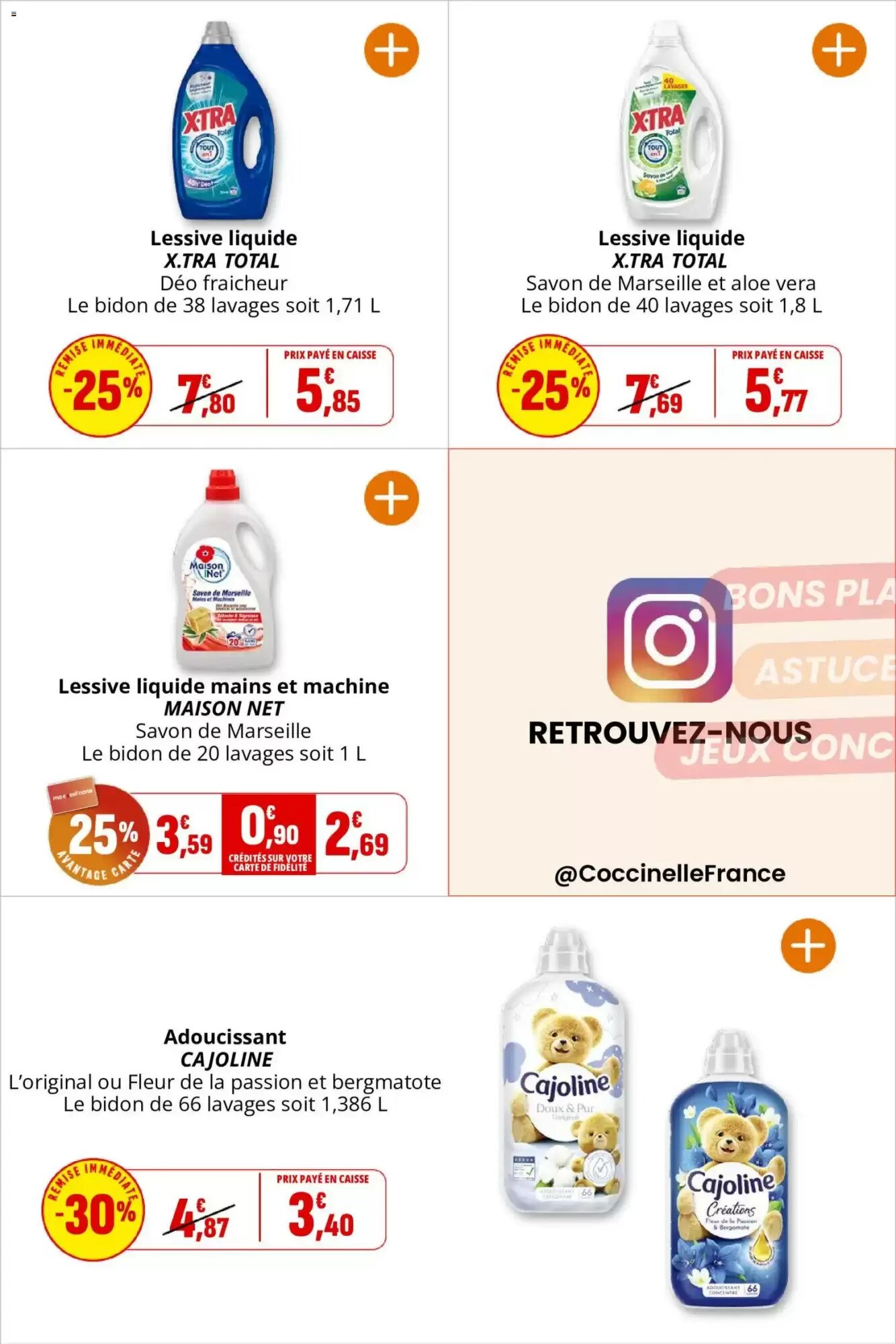 Prospectus promotionnel Coccinelle Supermarché valable à partir du 09/09/2026 - Page 40.