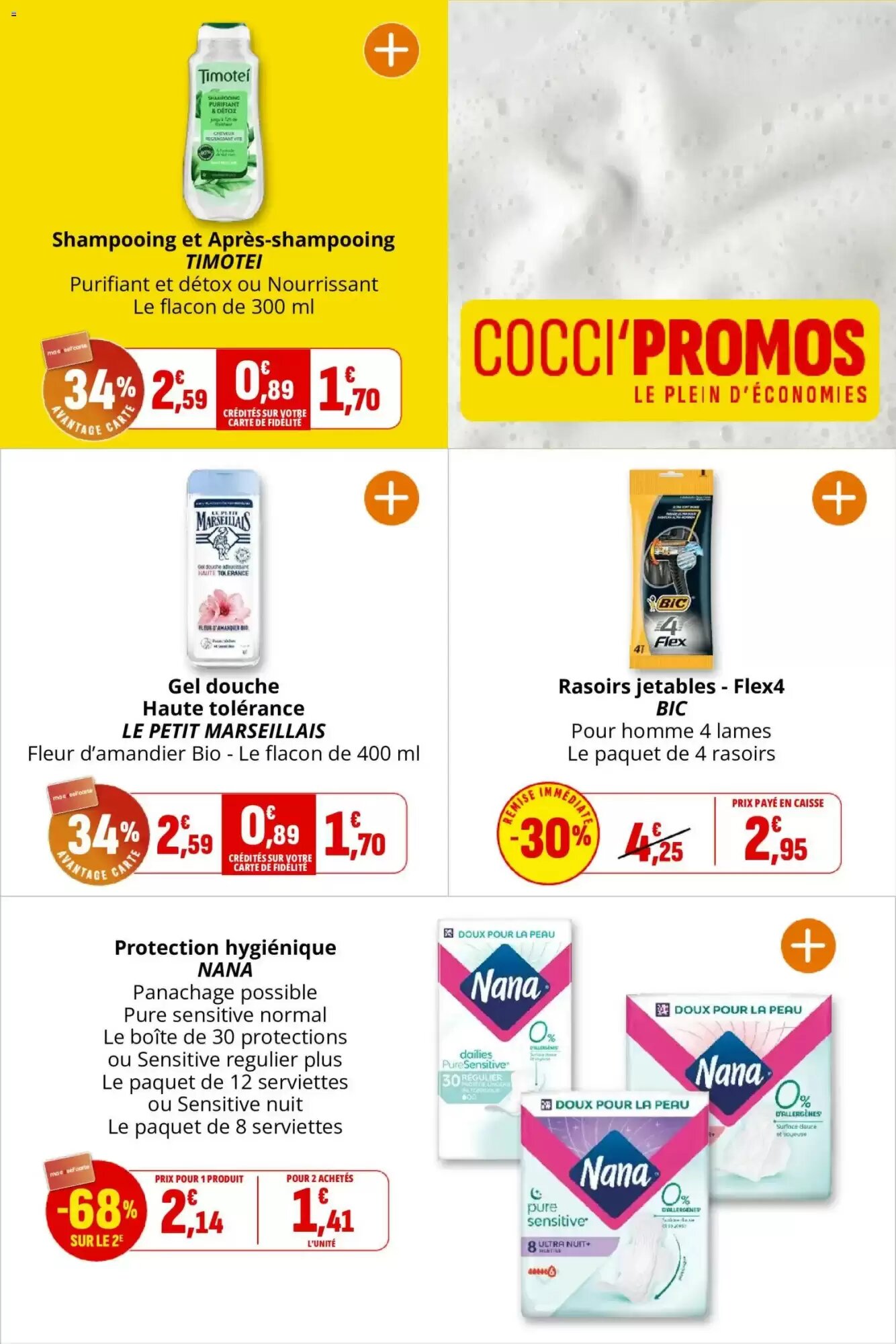 Prospectus promotionnel Coccinelle Supermarché valable à partir du 09/09/2026 - Page 43.