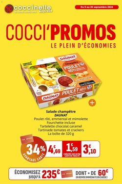 Prospectus promotionnel Coccinelle Express valable à partir du 09/09/2026