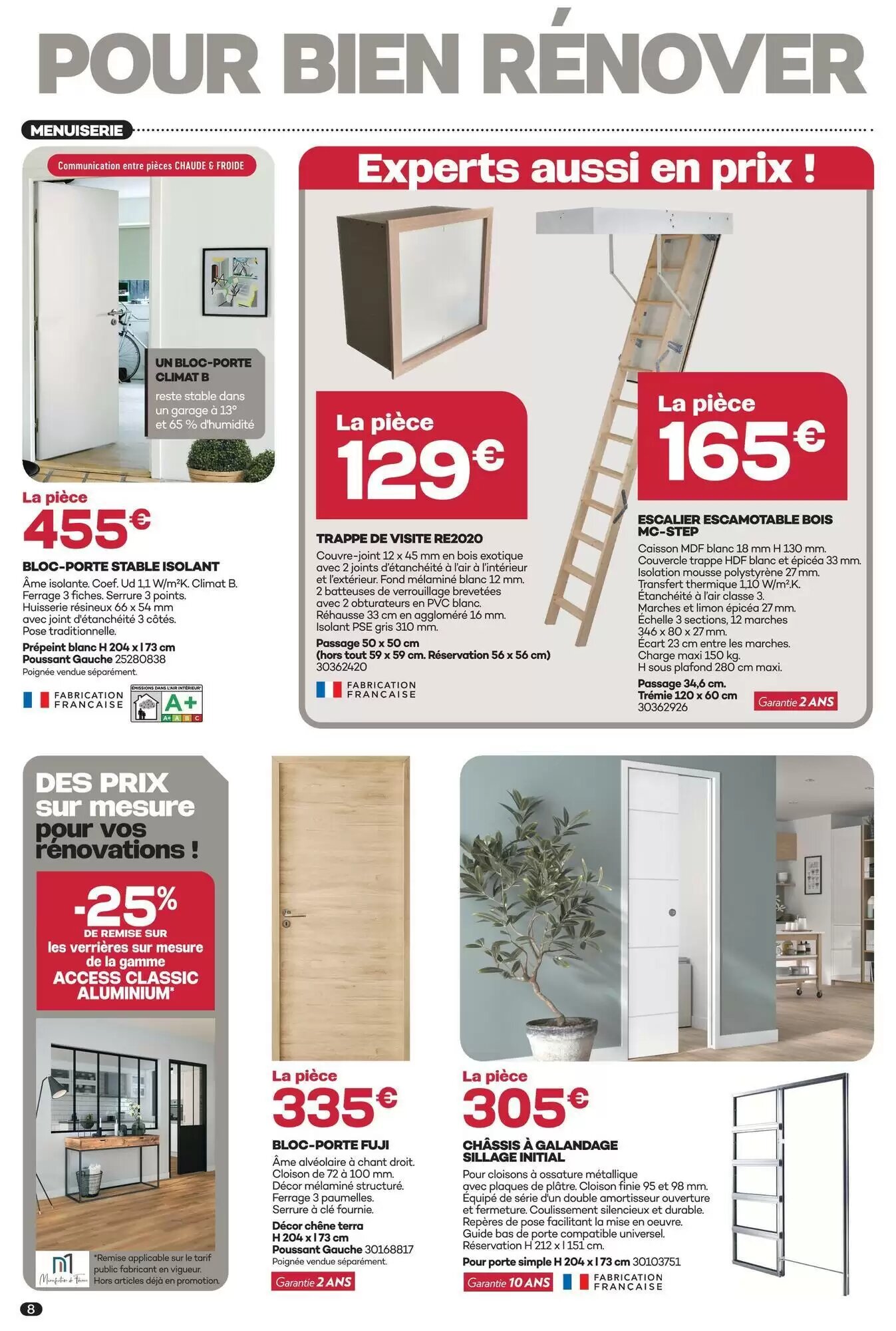 Prospectus promotionnel Gedimat valable à partir du 09/09/2026 - Page 8.