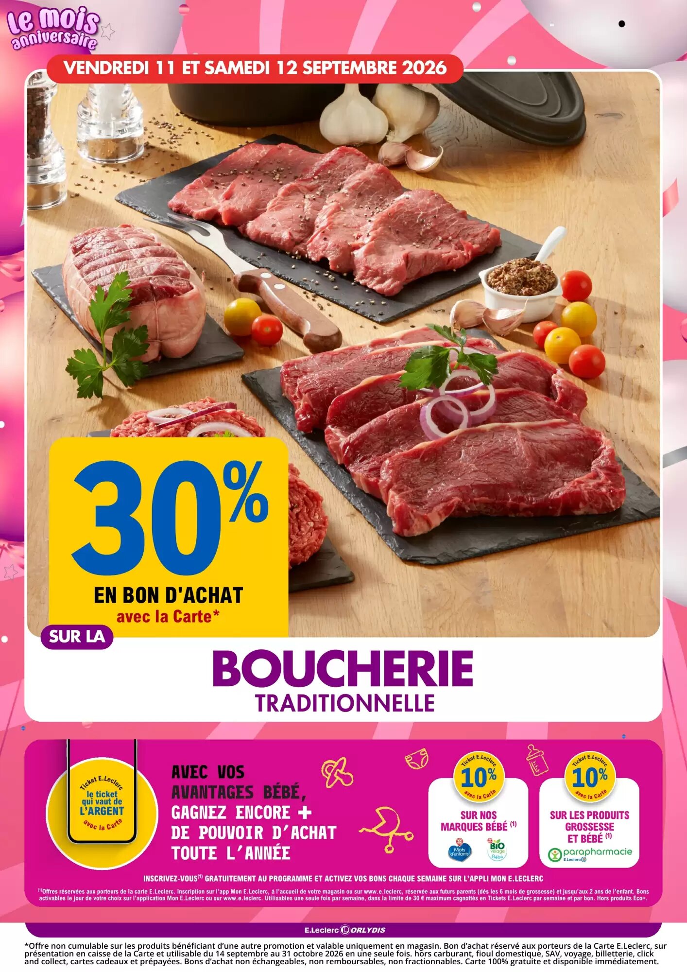 Prospectus promotionnel E.Leclerc valable à partir du 10/09/2026 - Page 3.