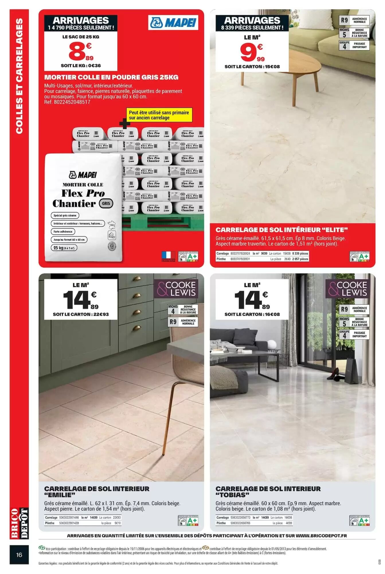 Prospectus promotionnel Brico Dépôt valable à partir du 11/09/2026 - Page 16.