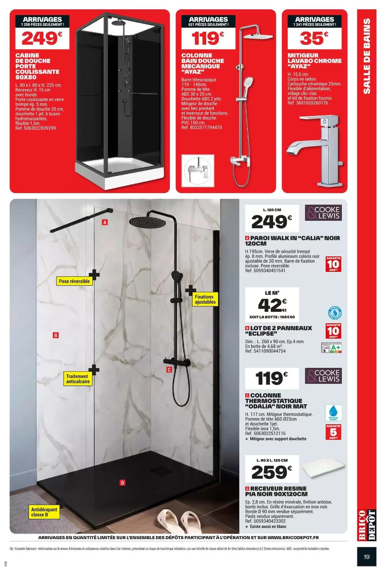 Prospectus promotionnel Brico Dépôt valable à partir du 11/09/2026 - Page 19.