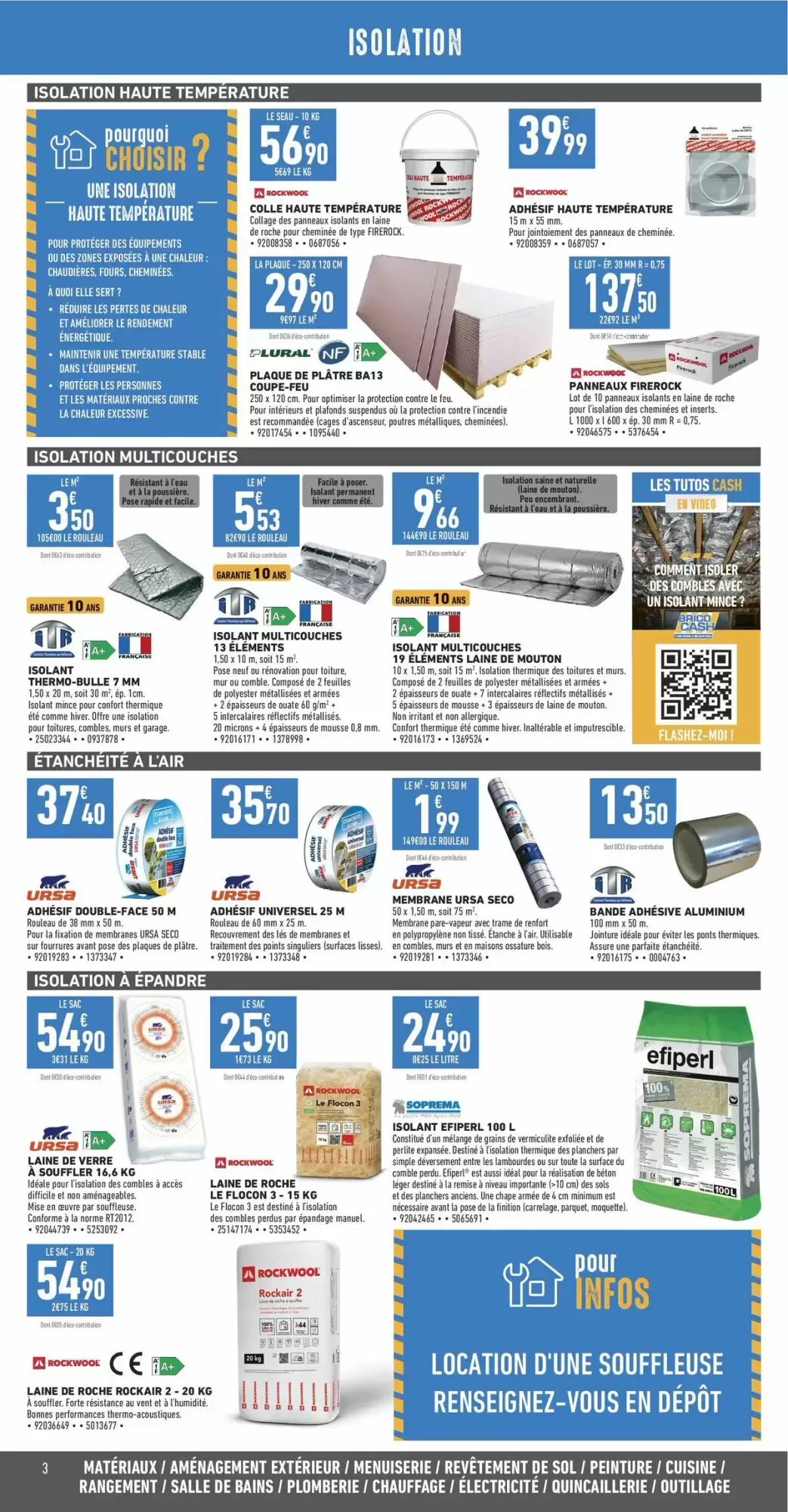 Prospectus promotionnel Brico Cash valable à partir du 11/09/2026 - Page 3.
