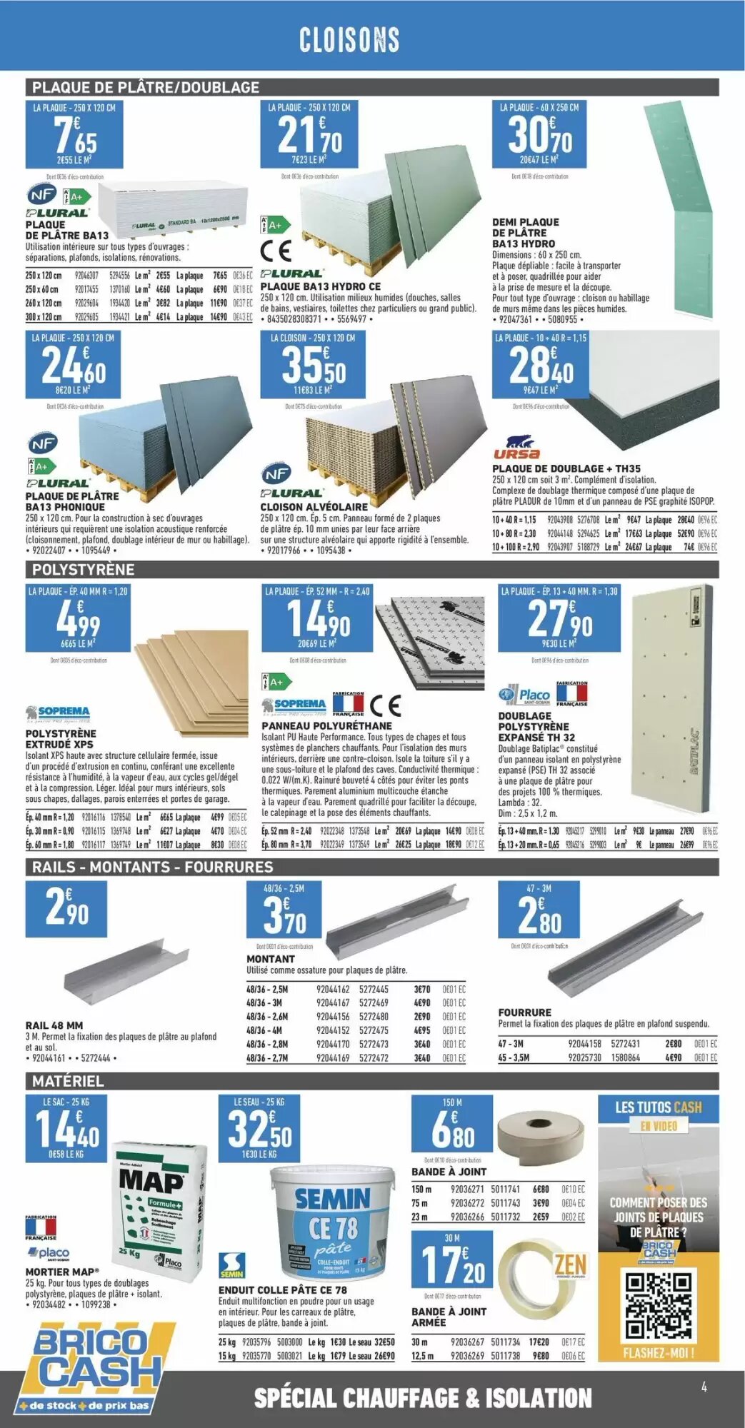 Prospectus promotionnel Brico Cash valable à partir du 11/09/2026 - Page 4.