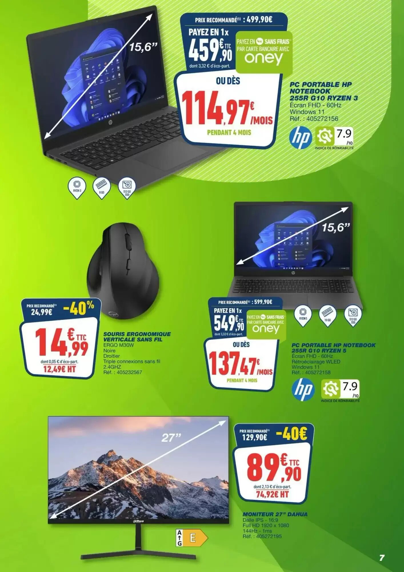 Prospectus promotionnel Bureau Vallée valable à partir du 14/09/2026 - Page 7.