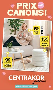 Prospectus promotionnel Centrakor valable à partir du 14/09/2026
