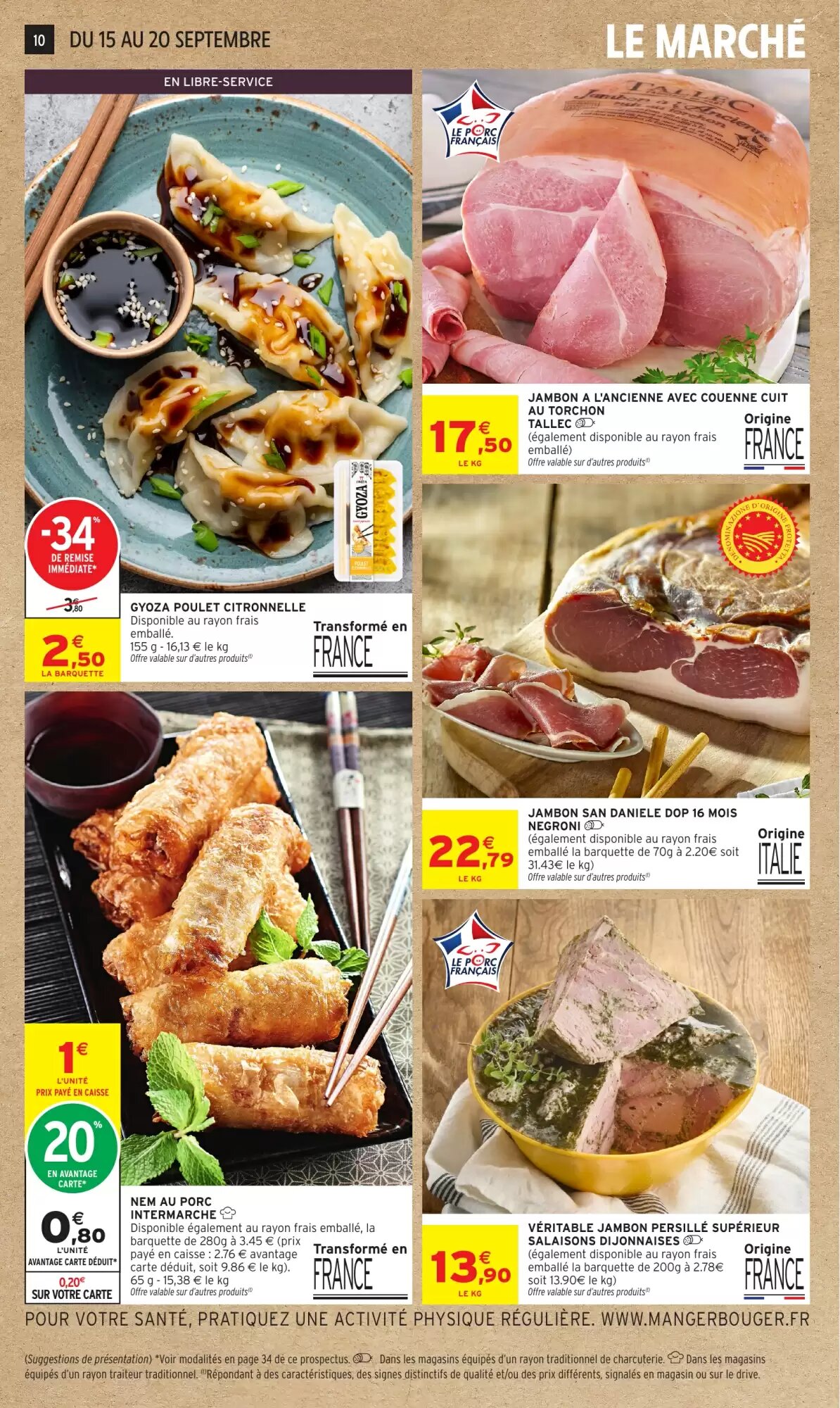 Prospectus promotionnel Intermarché Hyper valable à partir du 15/09/2026 - Page 10.