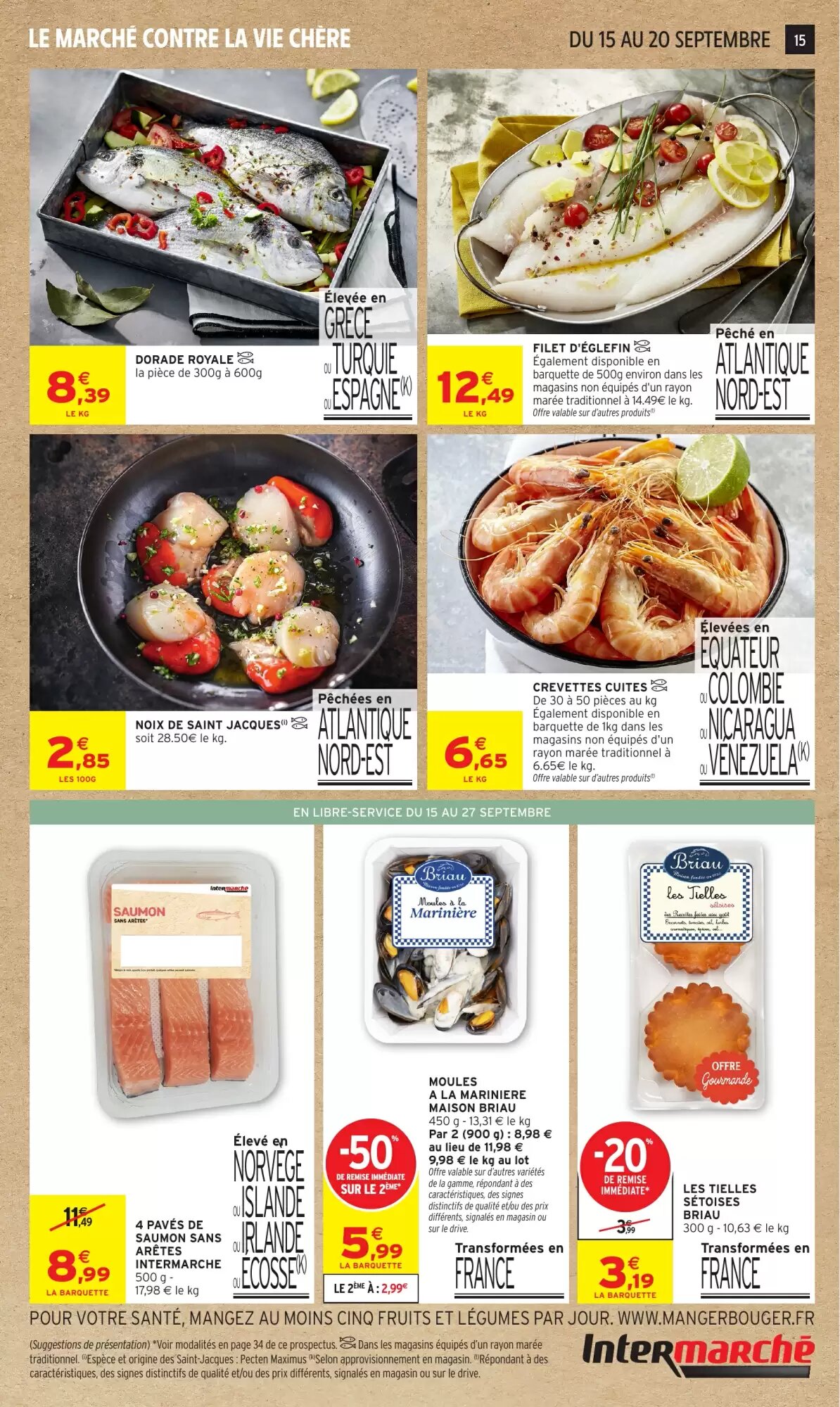 Prospectus promotionnel Intermarché Hyper valable à partir du 15/09/2026 - Page 15.