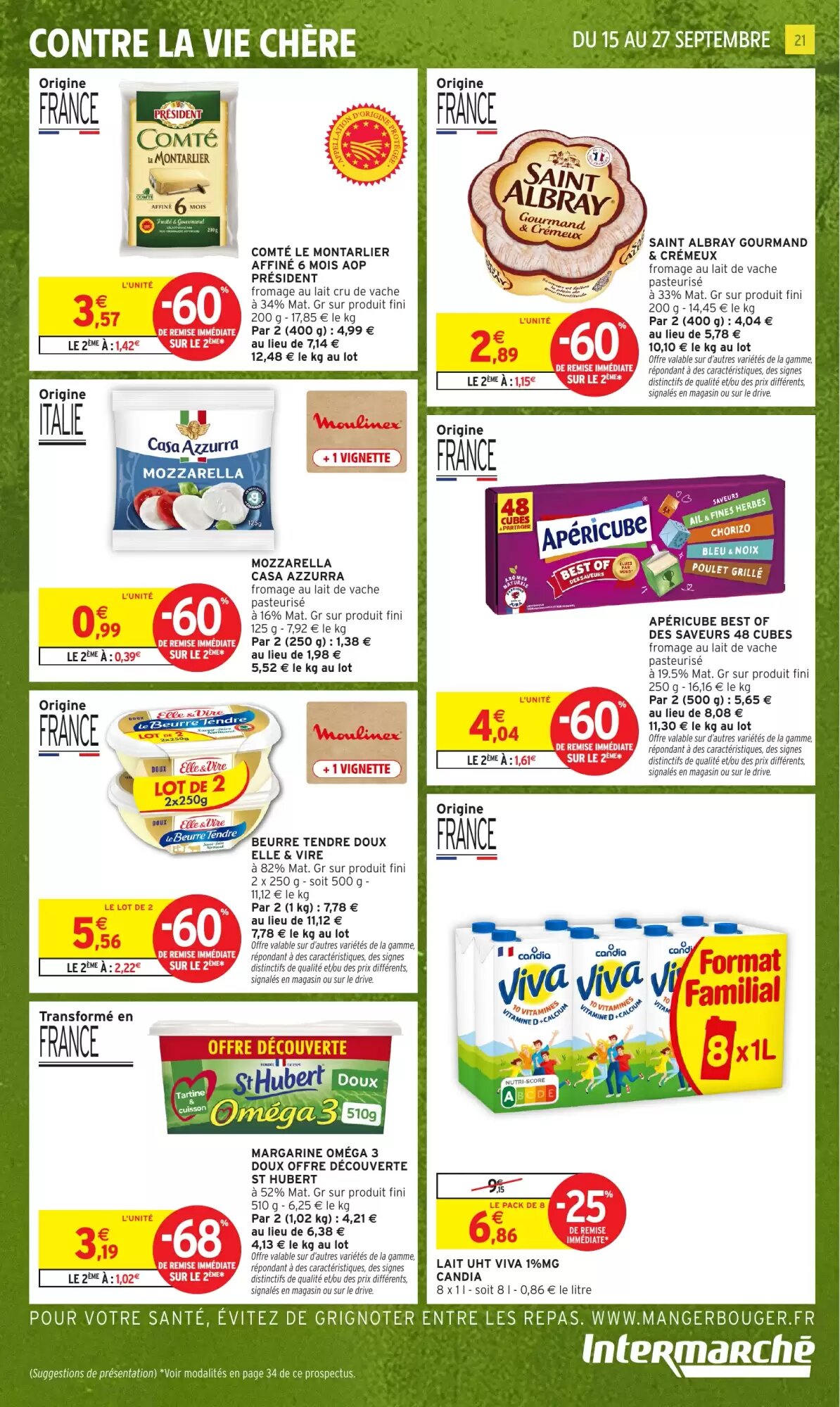 Prospectus promotionnel Intermarché Hyper valable à partir du 15/09/2026 - Page 21.