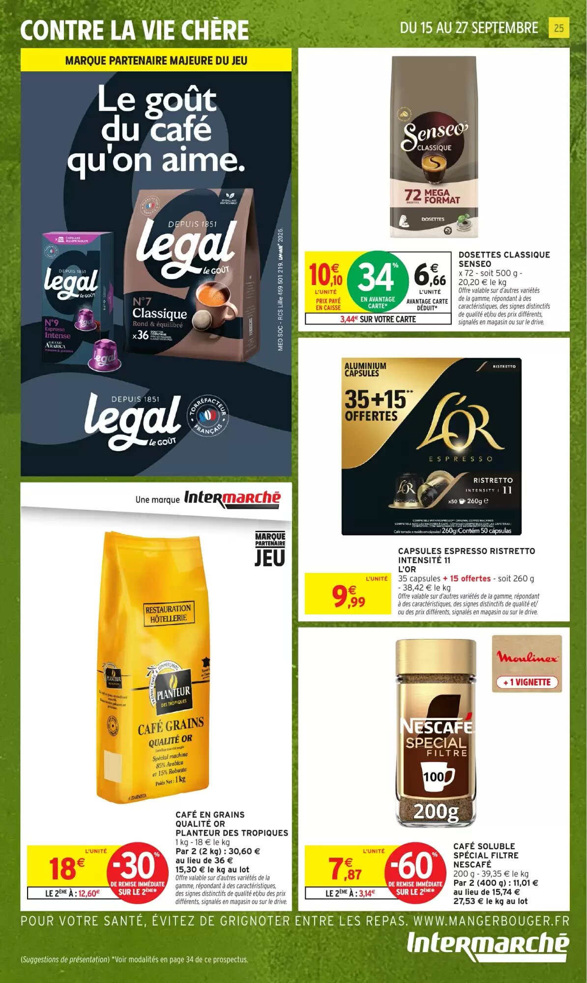 Prospectus promotionnel Intermarché Hyper valable à partir du 15/09/2026 - Page 25.