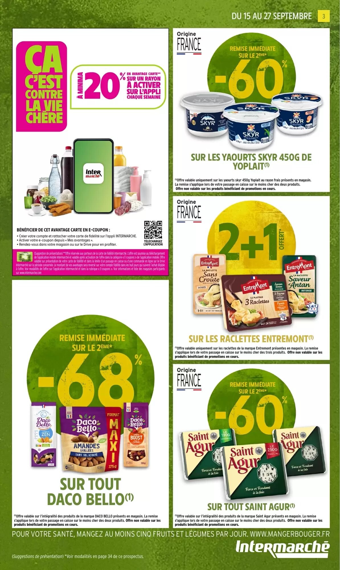 Prospectus promotionnel Intermarché Hyper valable à partir du 15/09/2026 - Page 3.