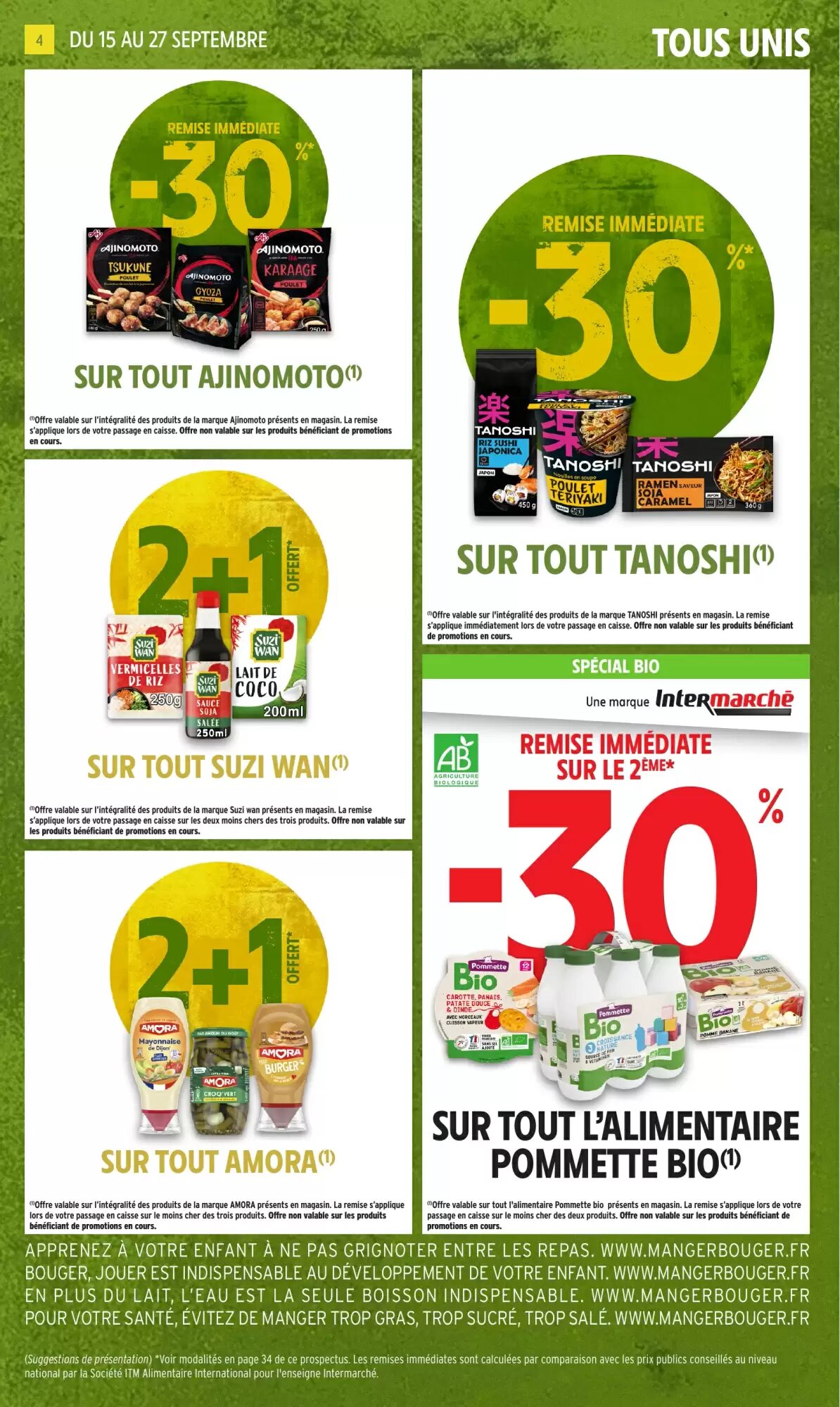 Prospectus promotionnel Intermarché Hyper valable à partir du 15/09/2026 - Page 4.